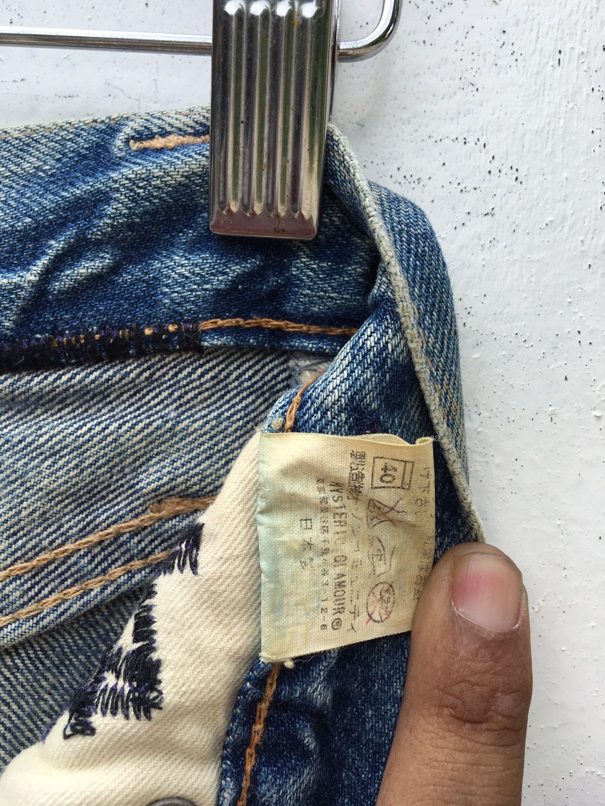 Hysteric Glamour Rare Hysteric Glamour Distressed Metal Spike Jeans Size US 28 / EU 44 - 13 Thumbnail