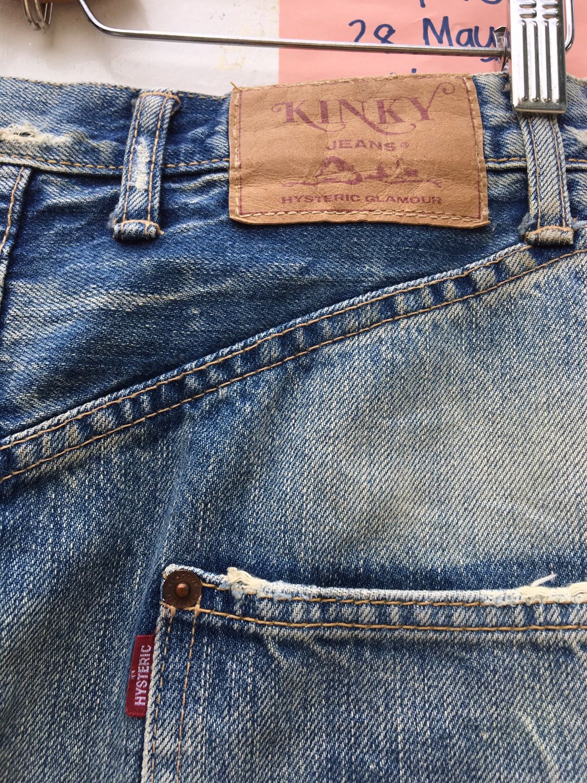 Hysteric Glamour Rare Hysteric Glamour Distressed Metal Spike Jeans Size US 28 / EU 44 - 21 Thumbnail