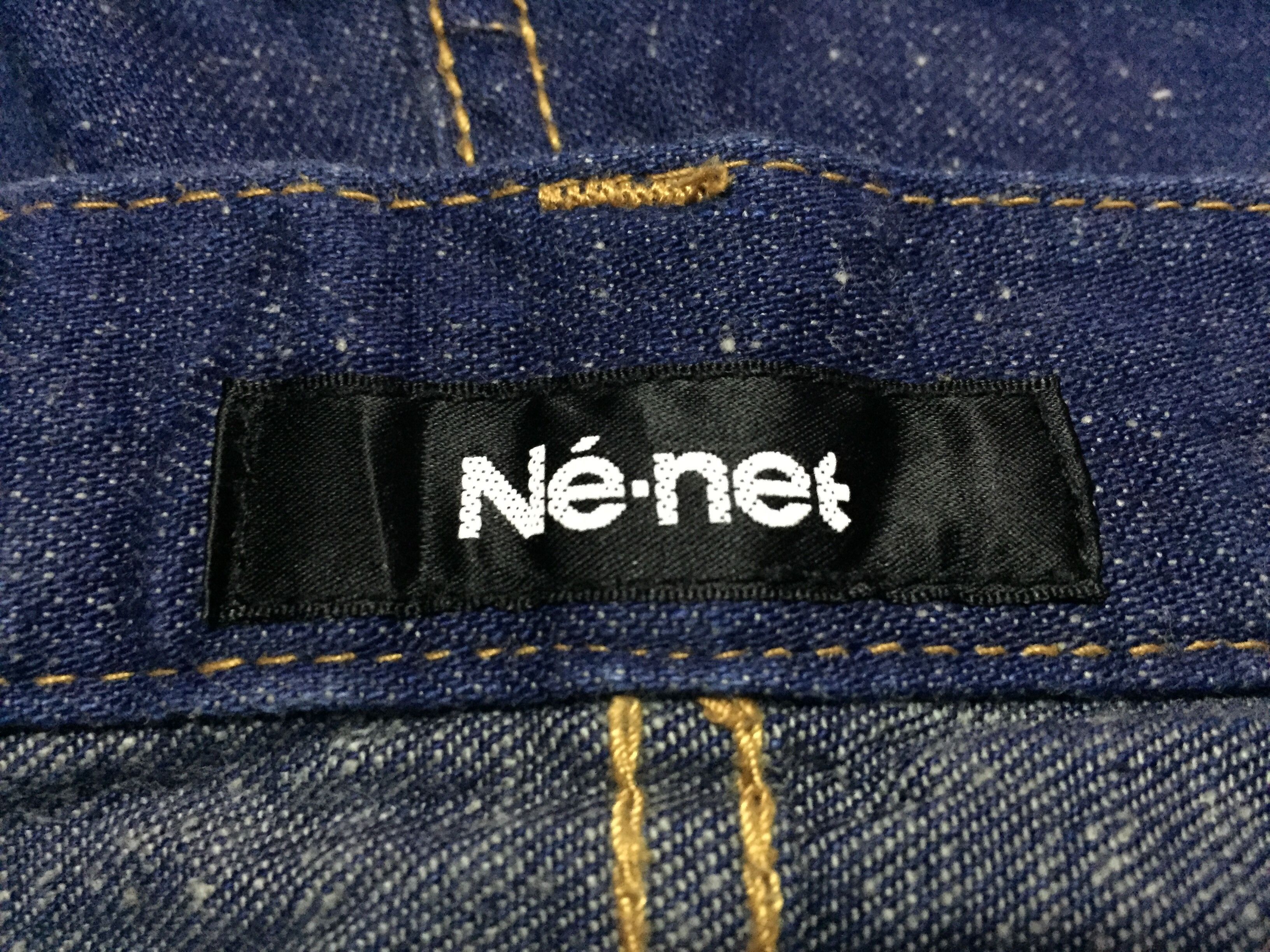 Issey Miyake Ne - Net Issey Miyake Denim Pants Size US 27 - 6 Thumbnail