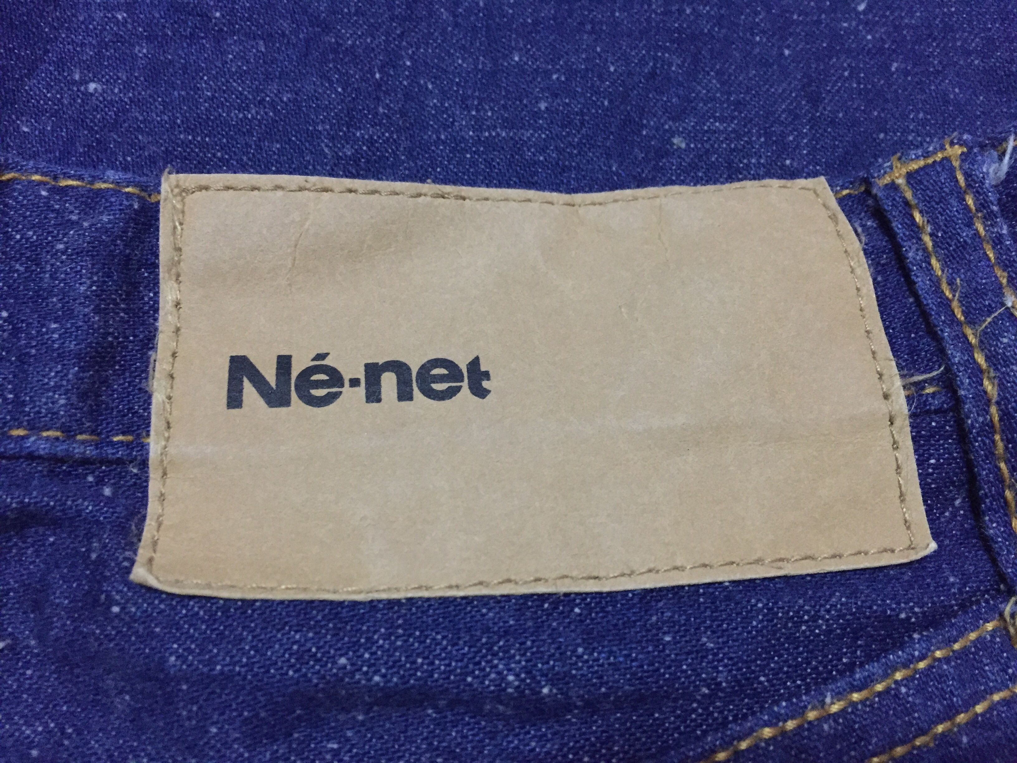 Issey Miyake Ne - Net Issey Miyake Denim Pants Size US 27 - 5 Thumbnail