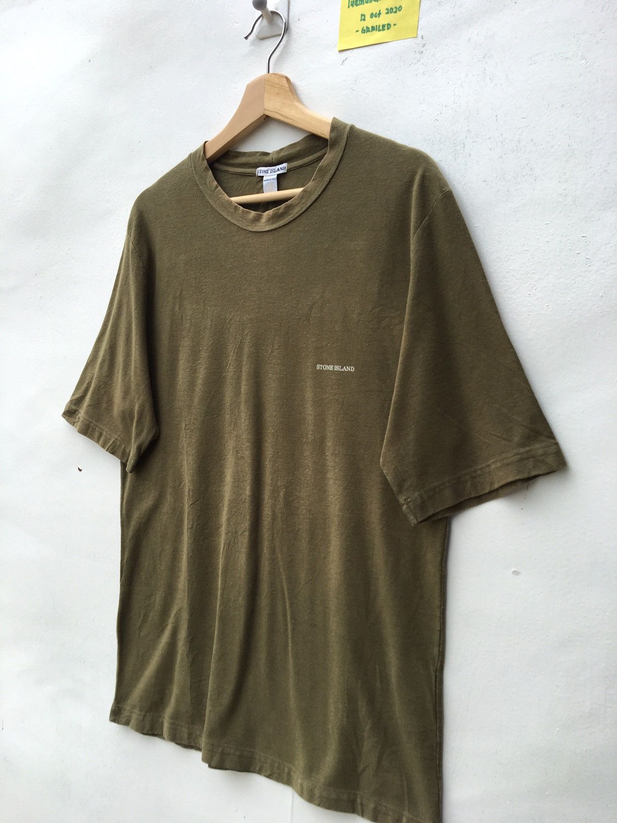 Stone Island Vintage STONE ISLAND small logo t-shirt made Italy Size US M / EU 48-50 / 2 - 3 Thumbnail