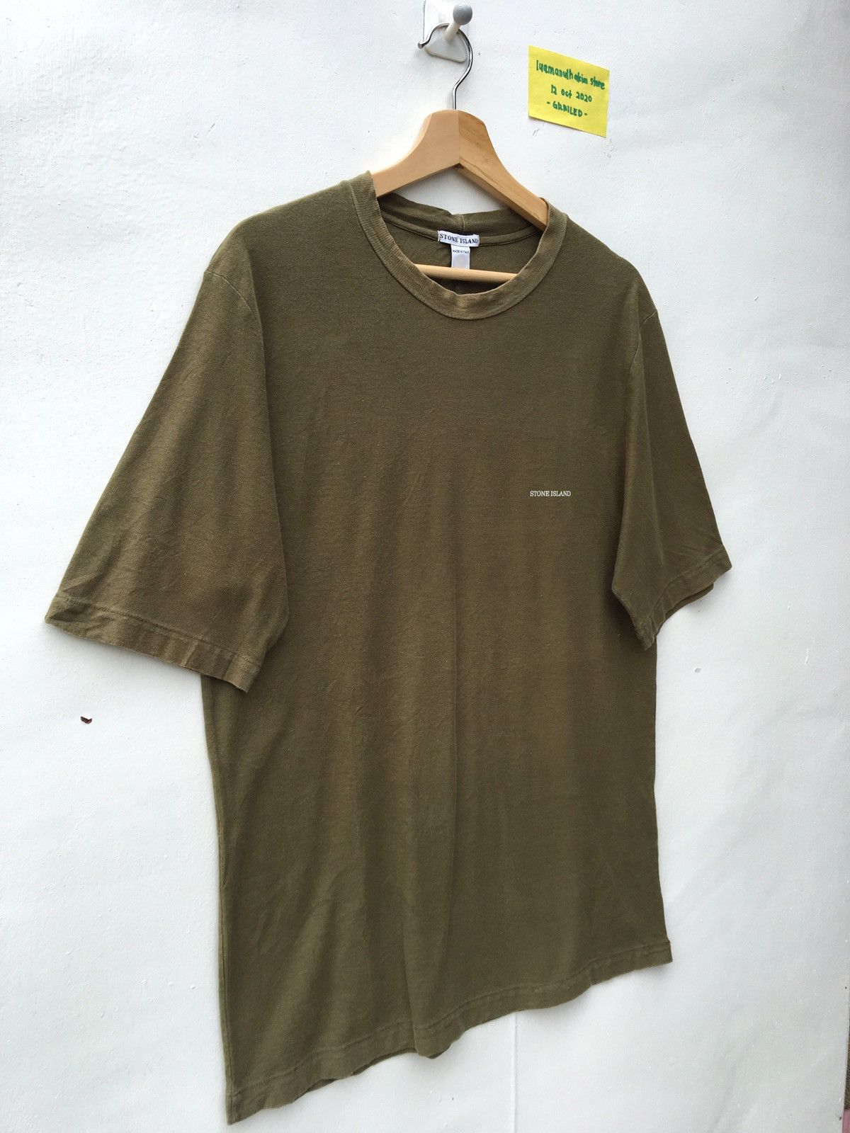 Stone Island Vintage STONE ISLAND small logo t-shirt made Italy Size US M / EU 48-50 / 2 - 4 Thumbnail