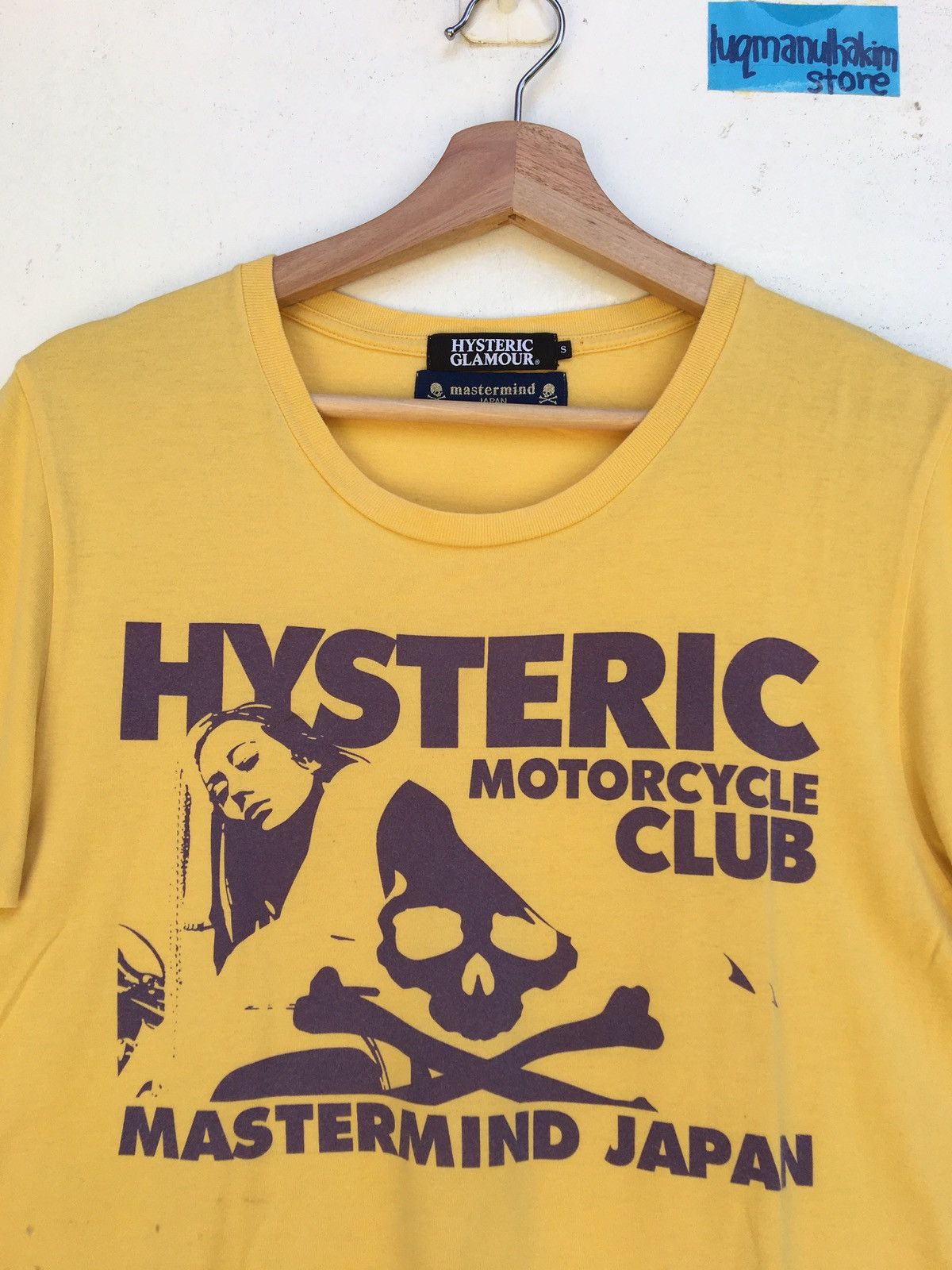 Hysteric Glamour × Mastermind Japan Hysteric Glamour x Mastermind Japan Motor Club Print Tee Size US S / EU 44-46 / 1 - 4 Thumbnail