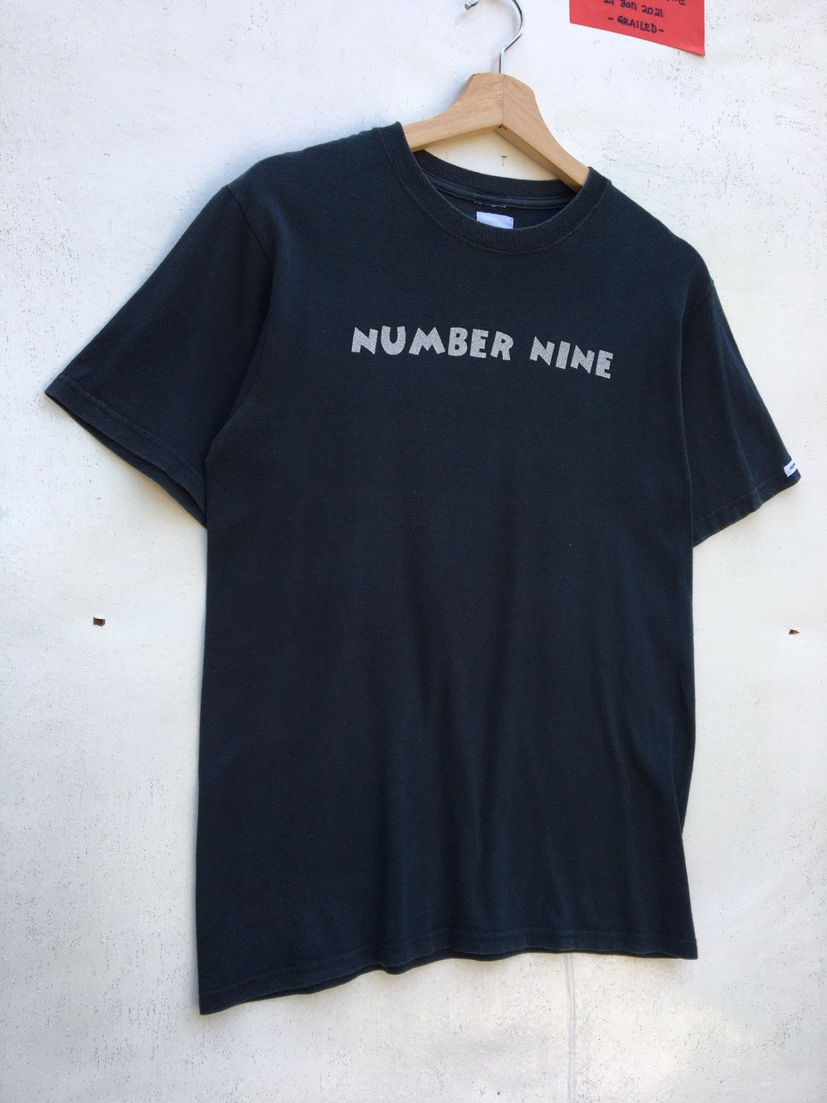 Number (N)ine Rare Number Nine Spellout Rock Idol 99 Tshirt Size US S / EU 44-46 / 1 - 3 Thumbnail