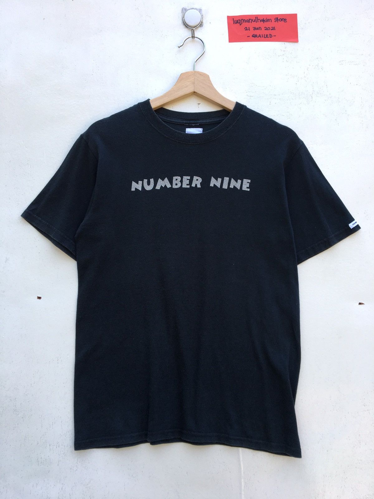 Number (N)ine Rare Number Nine Spellout Rock Idol 99 Tshirt Size US S / EU 44-46 / 1 - 2 Thumbnail