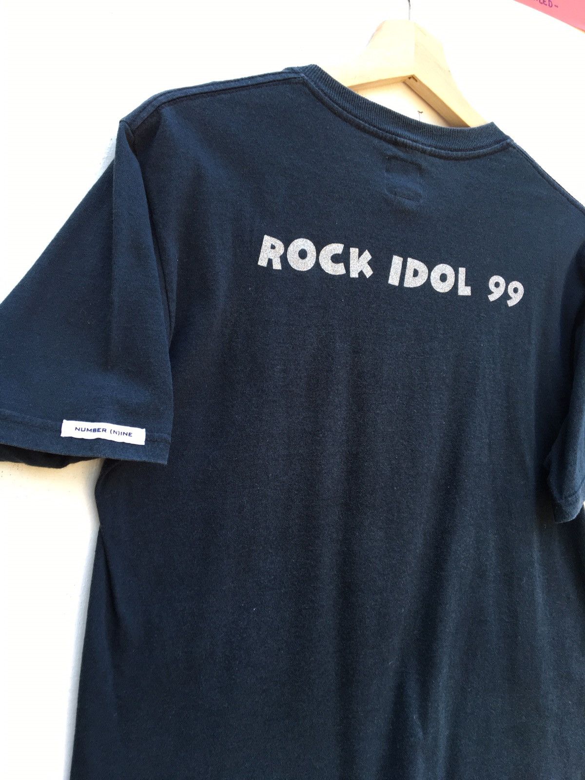 Number (N)ine Rare Number Nine Spellout Rock Idol 99 Tshirt Size US S / EU 44-46 / 1 - 14 Thumbnail