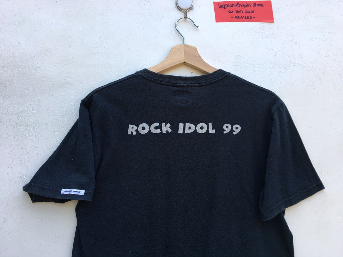 Number (N)ine Rare Number Nine Spellout Rock Idol 99 Tshirt Size US S / EU 44-46 / 1 - 13 Thumbnail