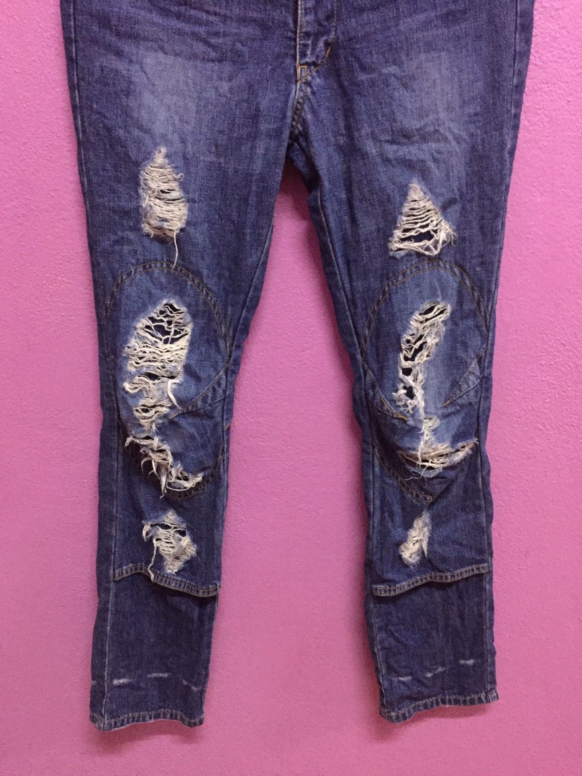 CABANE de ZUCCa Zucca Issey Miyake Denim Jeans Size US 28 / EU 44 - 3 Thumbnail