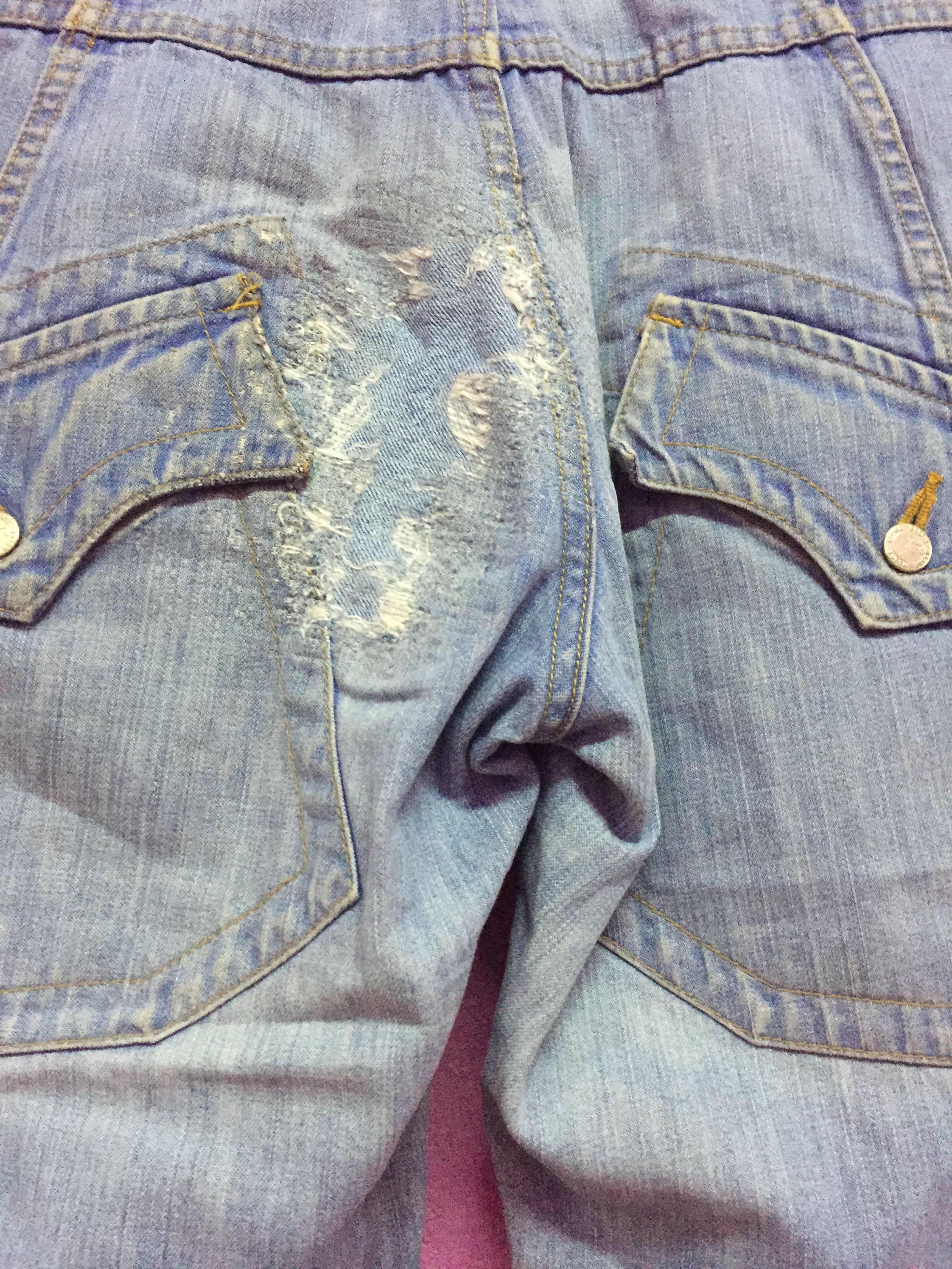 CABANE de ZUCCa Zucca Issey Miyake Denim Jeans Size US 31 - 3 Thumbnail
