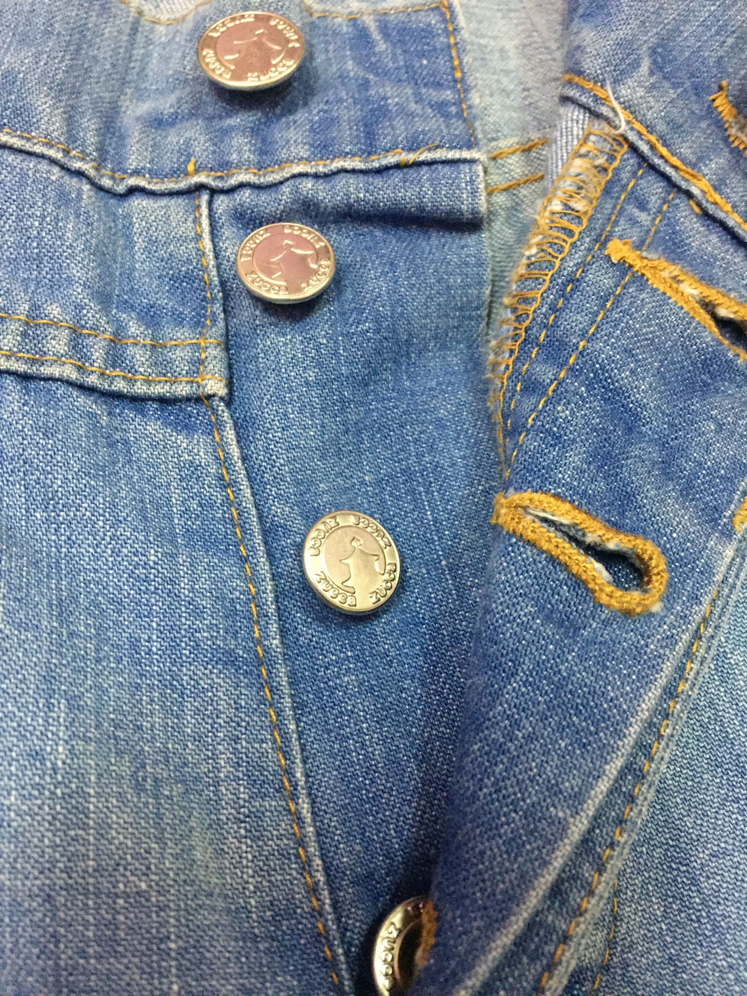CABANE de ZUCCa Zucca Issey Miyake Denim Jeans Size US 31 - 7 Thumbnail