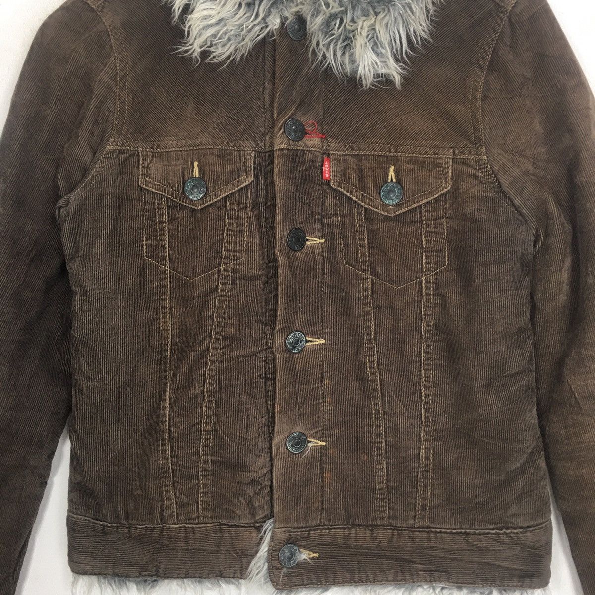 Levi's Vintage Clothing LEVIS RedLoop Sherpa Vintage Light Jacket women Size XS / US 0-2 / IT 36-38 - 2 Thumbnail