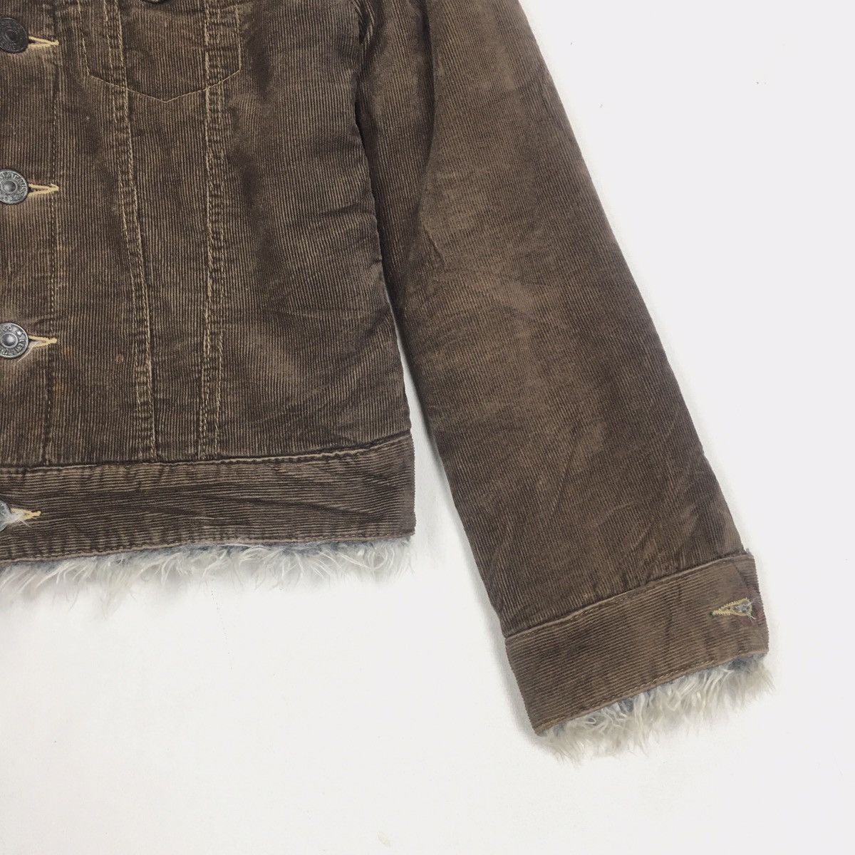 Levi's Vintage Clothing LEVIS RedLoop Sherpa Vintage Light Jacket women Size XS / US 0-2 / IT 36-38 - 5 Thumbnail