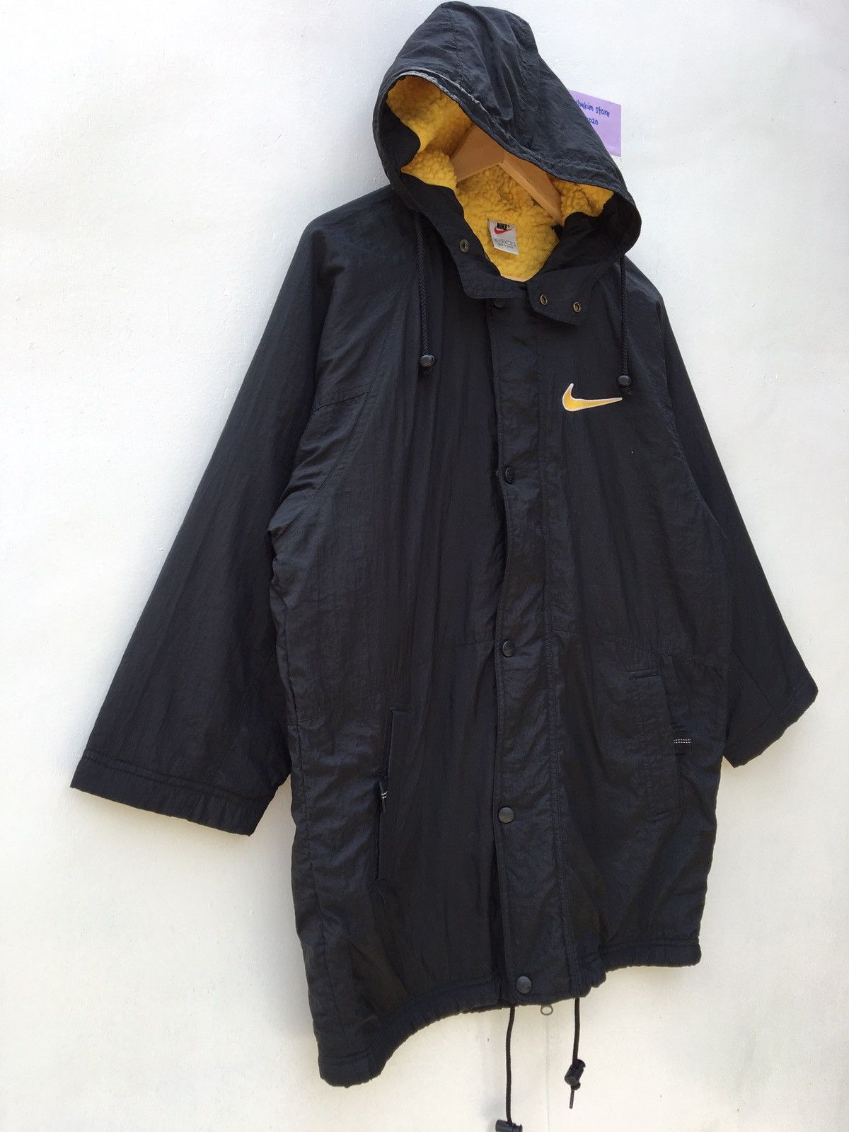 Nike Vintage Nike Swoosh Big Logo Raincoats /Puffer Jacket Size US M / EU 48-50 / 2 - 6 Thumbnail