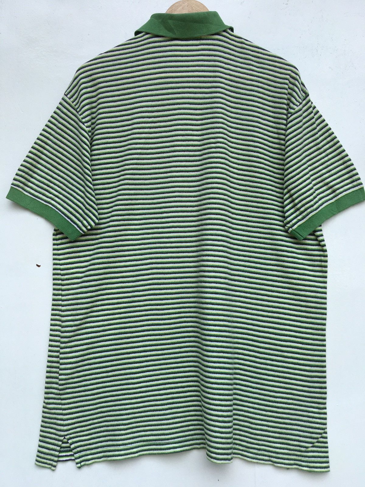 Yves Saint Laurent Vintage YSL Yves Saint Laurent Polo Stripes Shirt Size US L / EU 52-54 / 3 - 15 Thumbnail