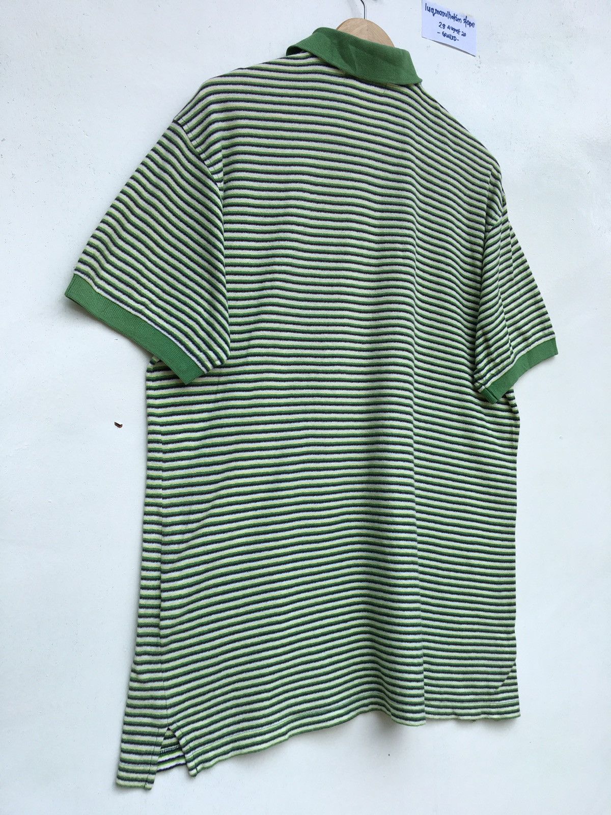Yves Saint Laurent Vintage YSL Yves Saint Laurent Polo Stripes Shirt Size US L / EU 52-54 / 3 - 13 Thumbnail