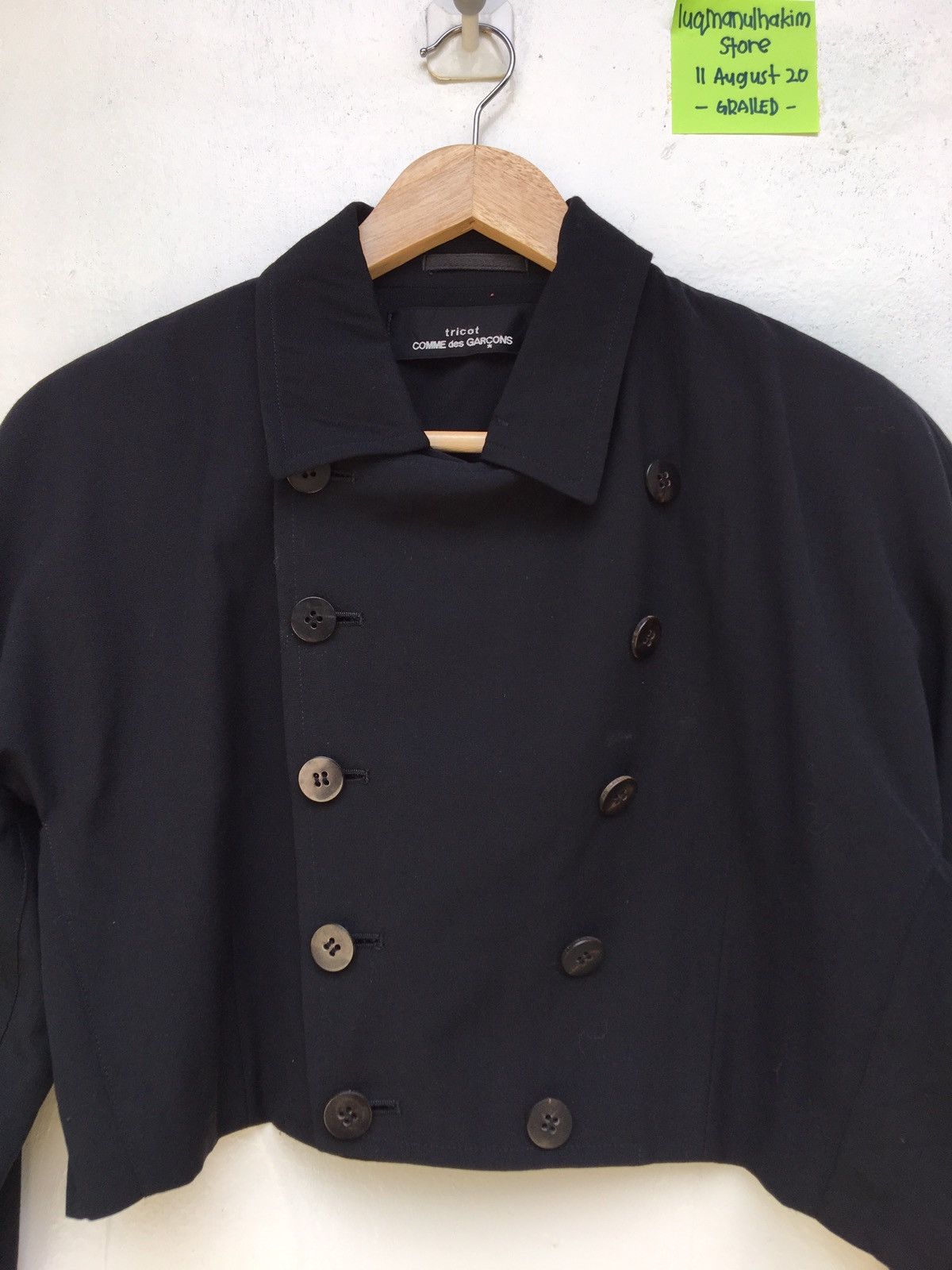 1988 History Piece Tricot Comme Des Garcons AD1988 Cropped