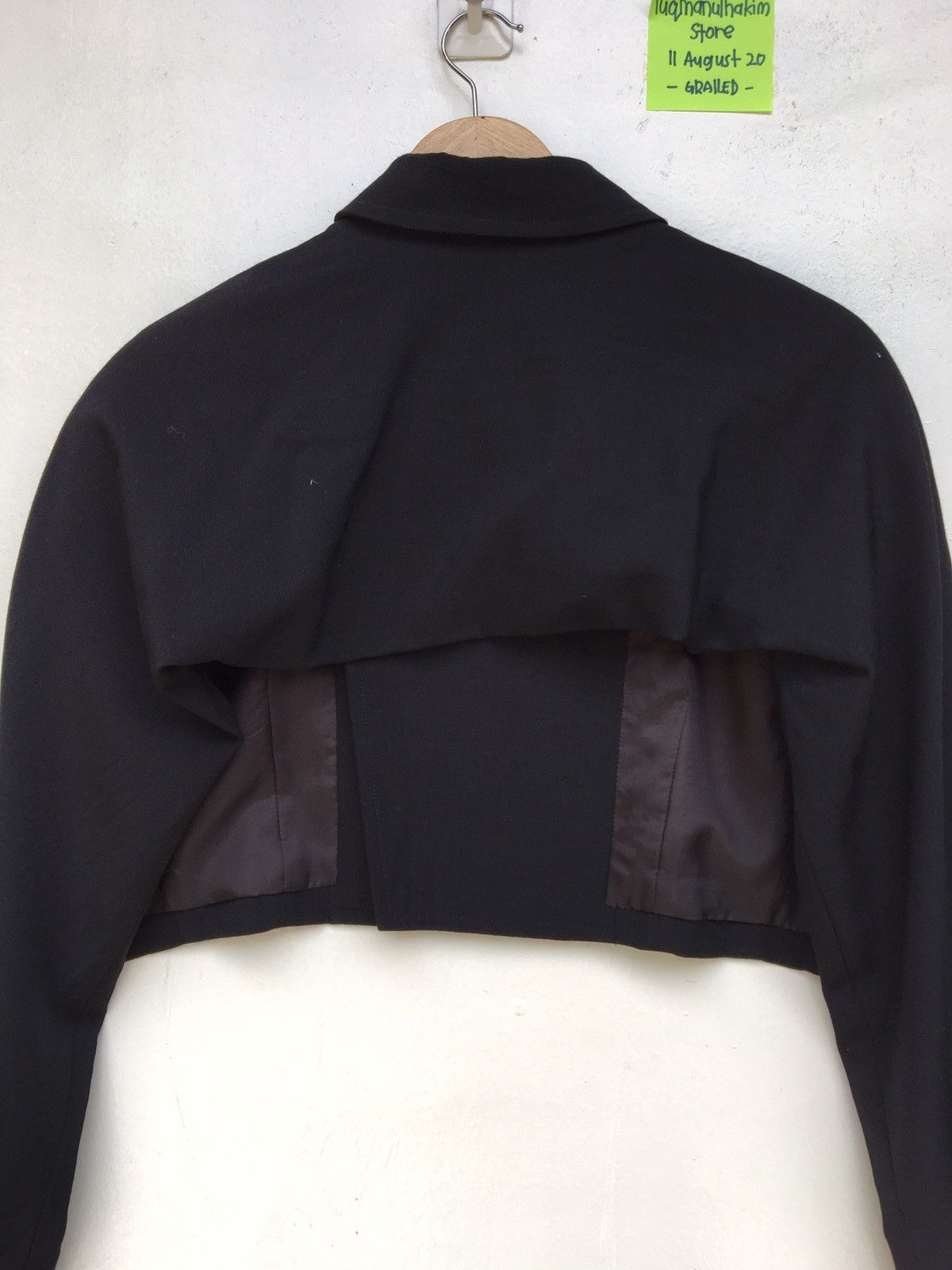 1988 History Piece Tricot Comme Des Garcons AD1988 Cropped