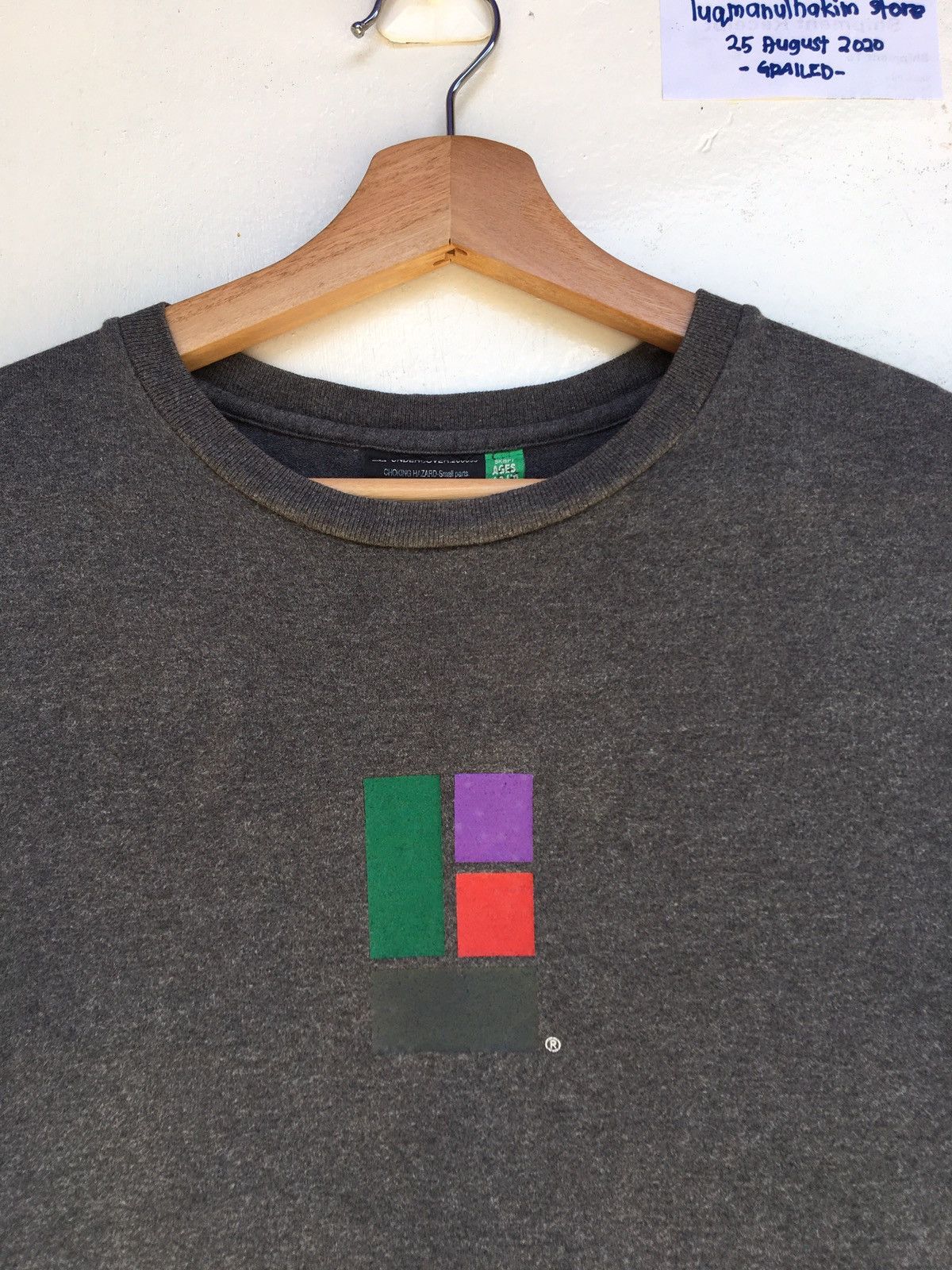 Jun Takahashi Rare Undercover Jun Takahashi SS2000 ‘FRKZ’ Print Tshirt Size US M / EU 48-50 / 2 - 7 Thumbnail