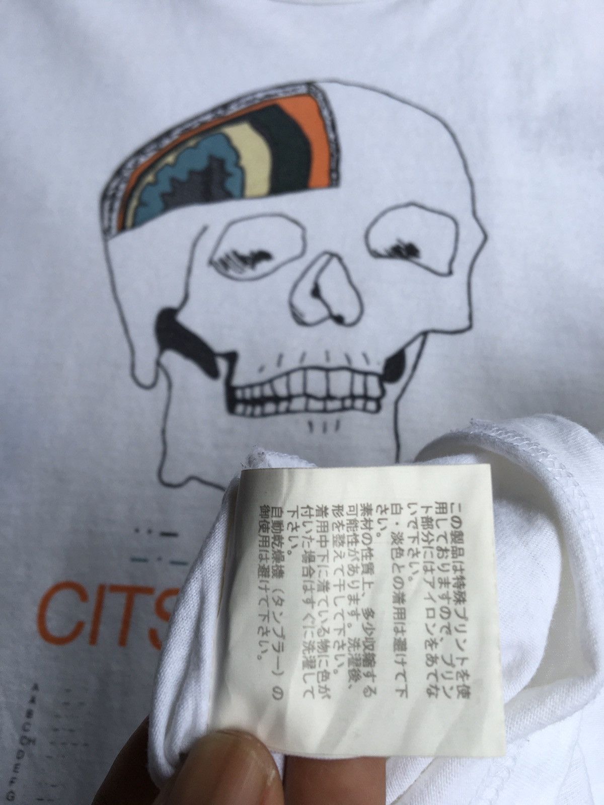 Jun Takahashi Rare Undercover Printed Skull Citsilaminim Tshirt Size US L / EU 52-54 / 3 - 11 Thumbnail