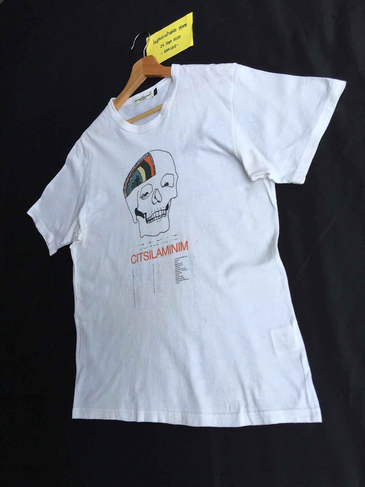 Jun Takahashi Rare Undercover Printed Skull Citsilaminim Tshirt Size US L / EU 52-54 / 3 - 4 Thumbnail
