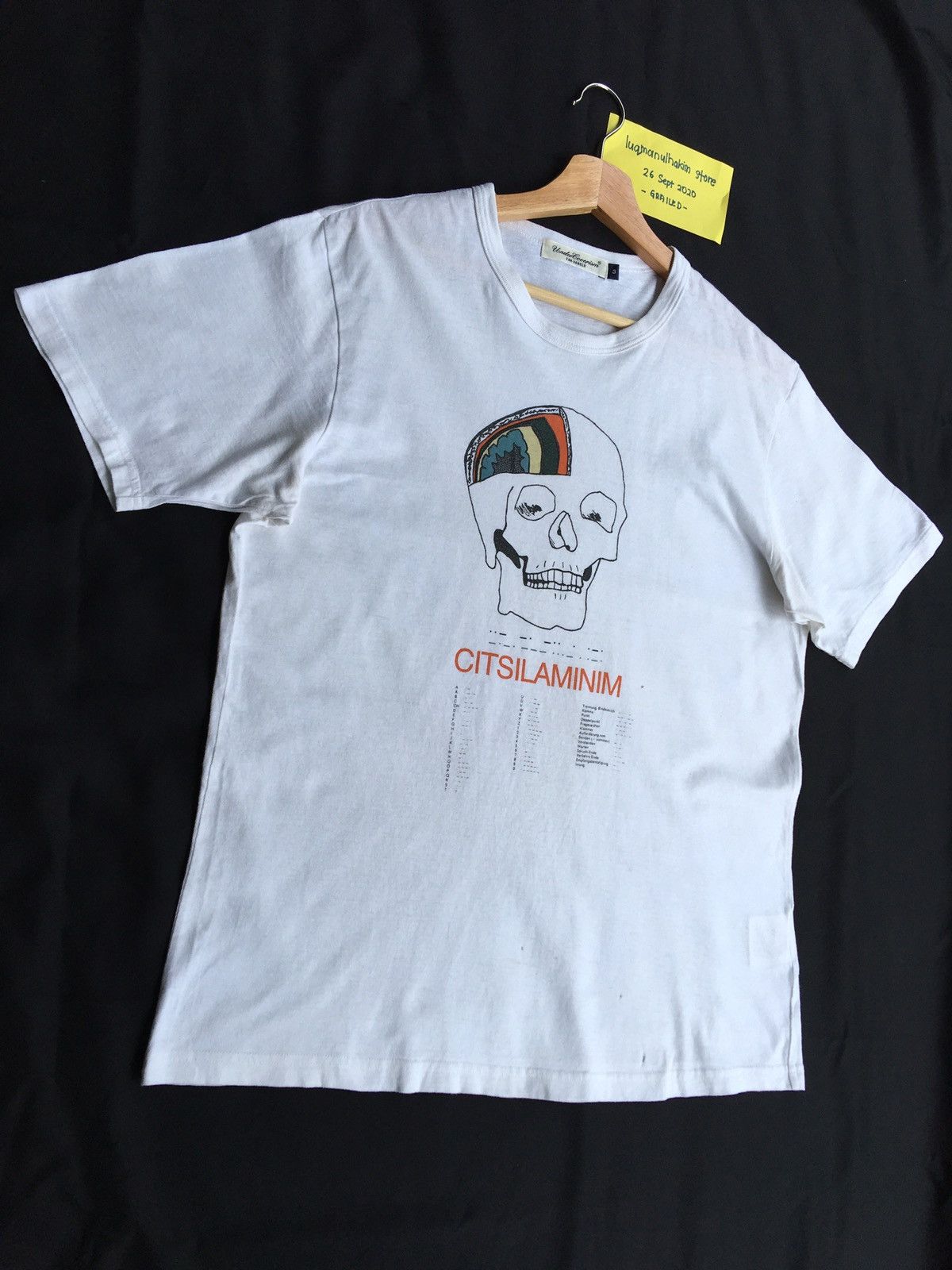 Jun Takahashi Rare Undercover Printed Skull Citsilaminim Tshirt Size US L / EU 52-54 / 3 - 3 Thumbnail