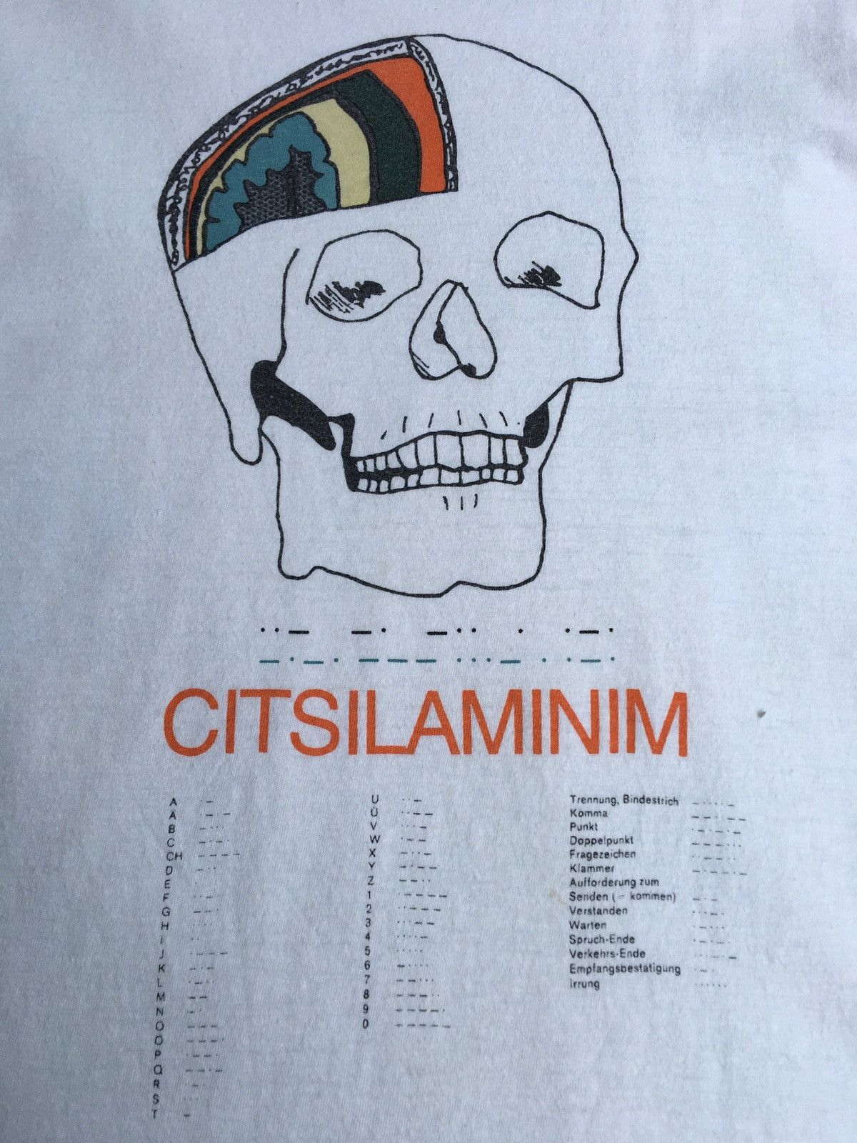 Jun Takahashi Rare Undercover Printed Skull Citsilaminim Tshirt Size US L / EU 52-54 / 3 - 6 Thumbnail