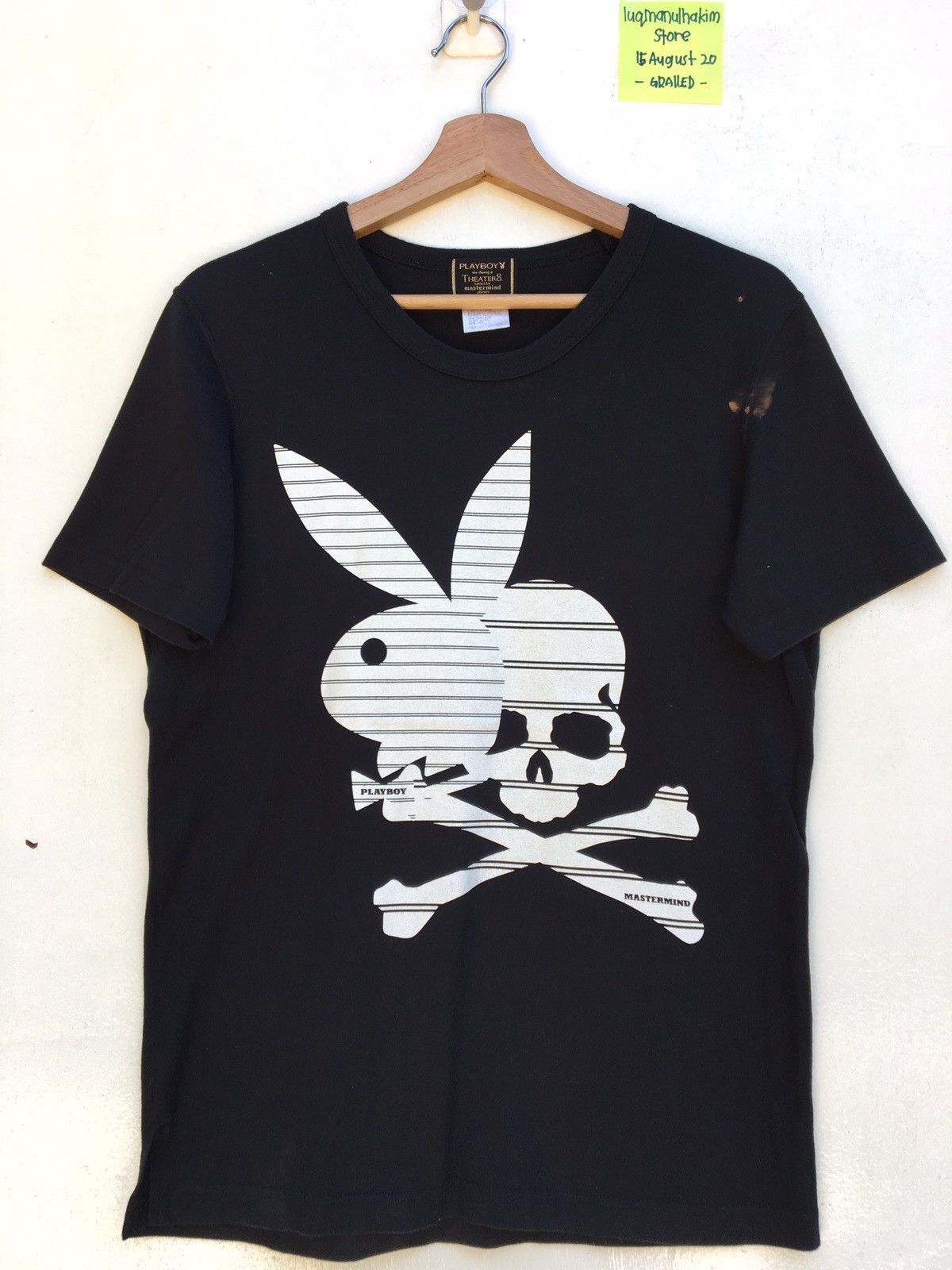 PLAYBOY × THEATER8 × mastermind JAPAN rare theater 8 mastermind japan playboy graphic tee shirt