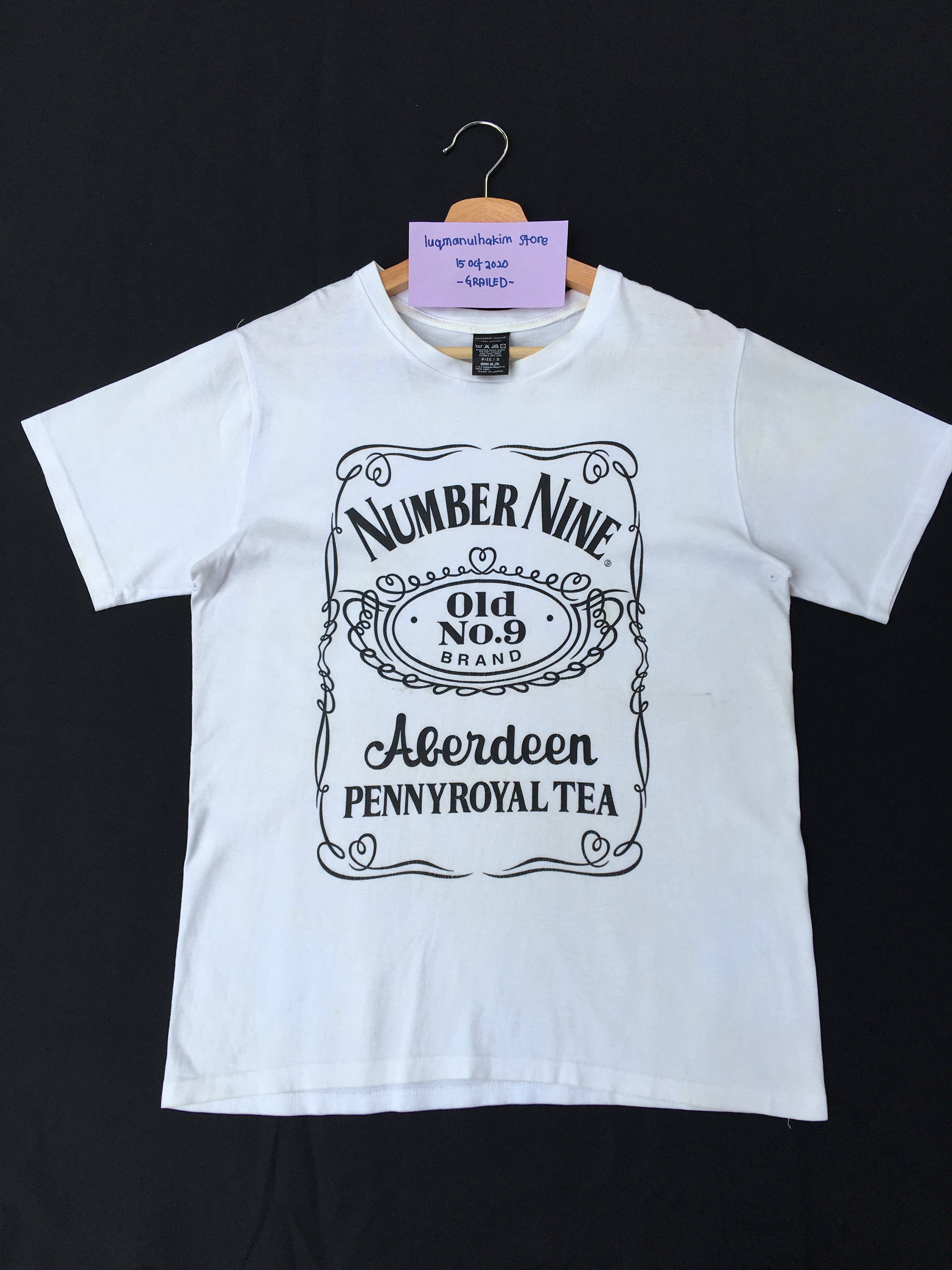 Number (N)ine Old No. 9 Pennyroyal Tea Aberdeen Kurt Cobain Nirvana Size US M / EU 48-50 / 2 - 2 Thumbnail