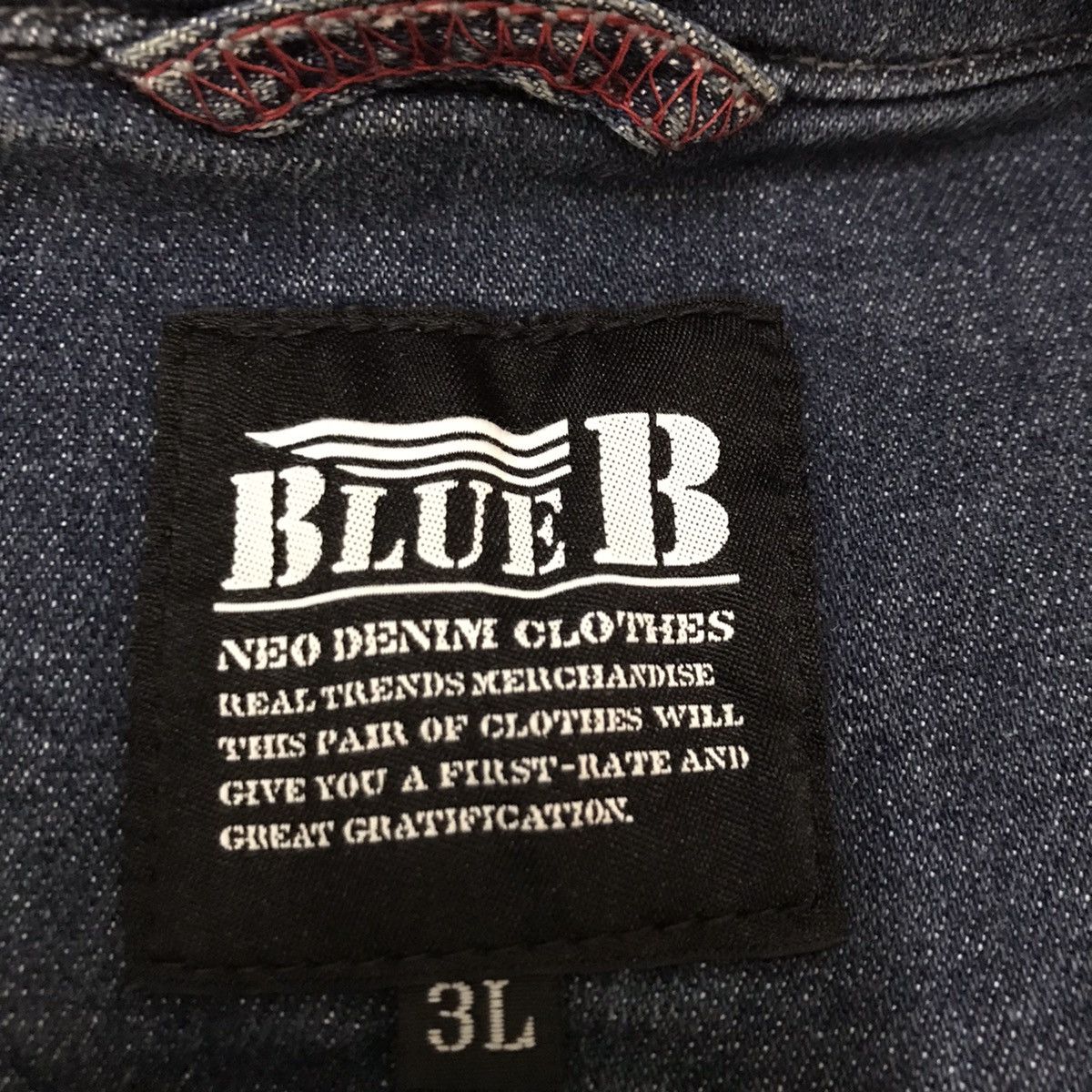 Japanese Brand Blue B jacket Size US L / EU 52-54 / 3 - 16 Thumbnail