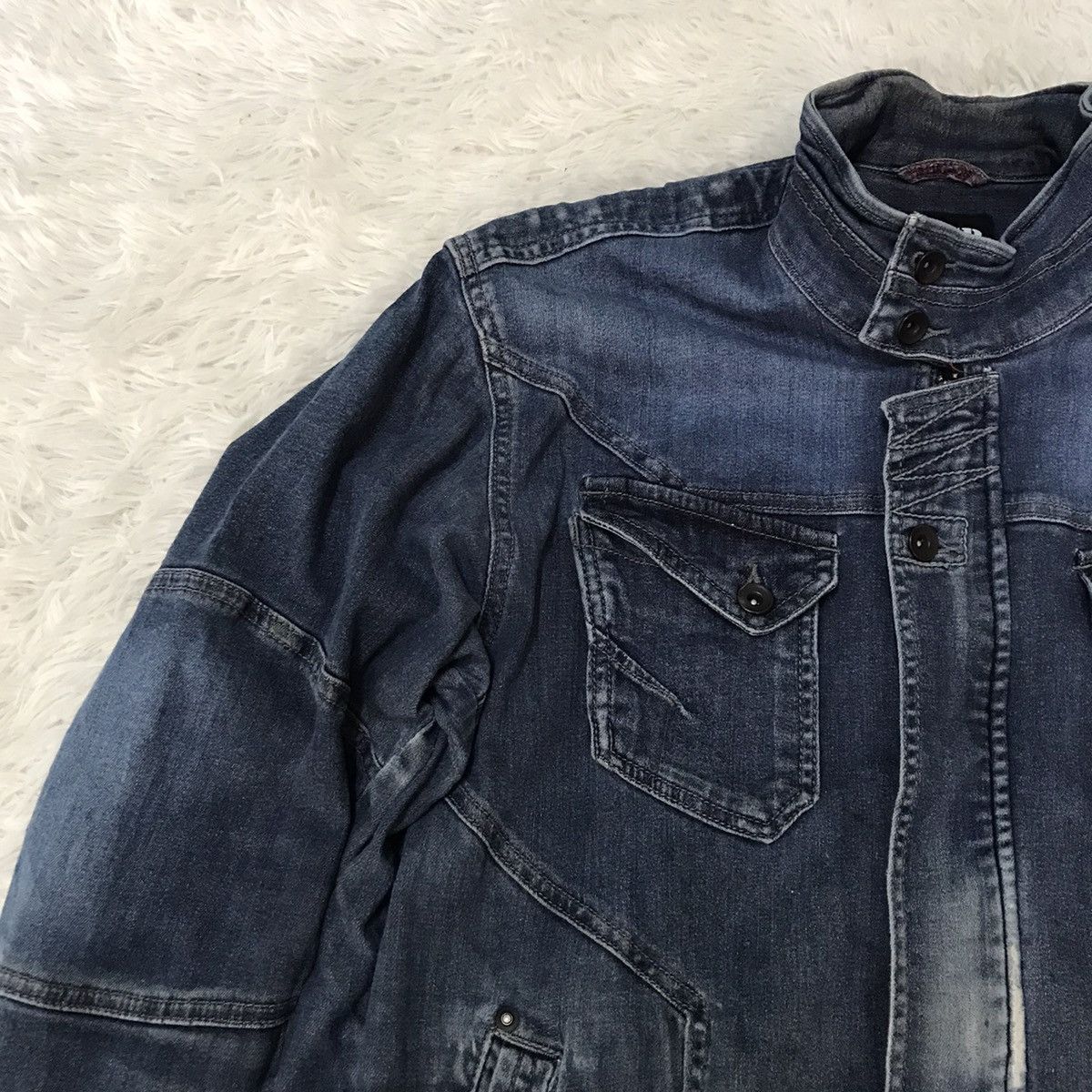 Japanese Brand Blue B jacket Size US L / EU 52-54 / 3 - 2 Thumbnail