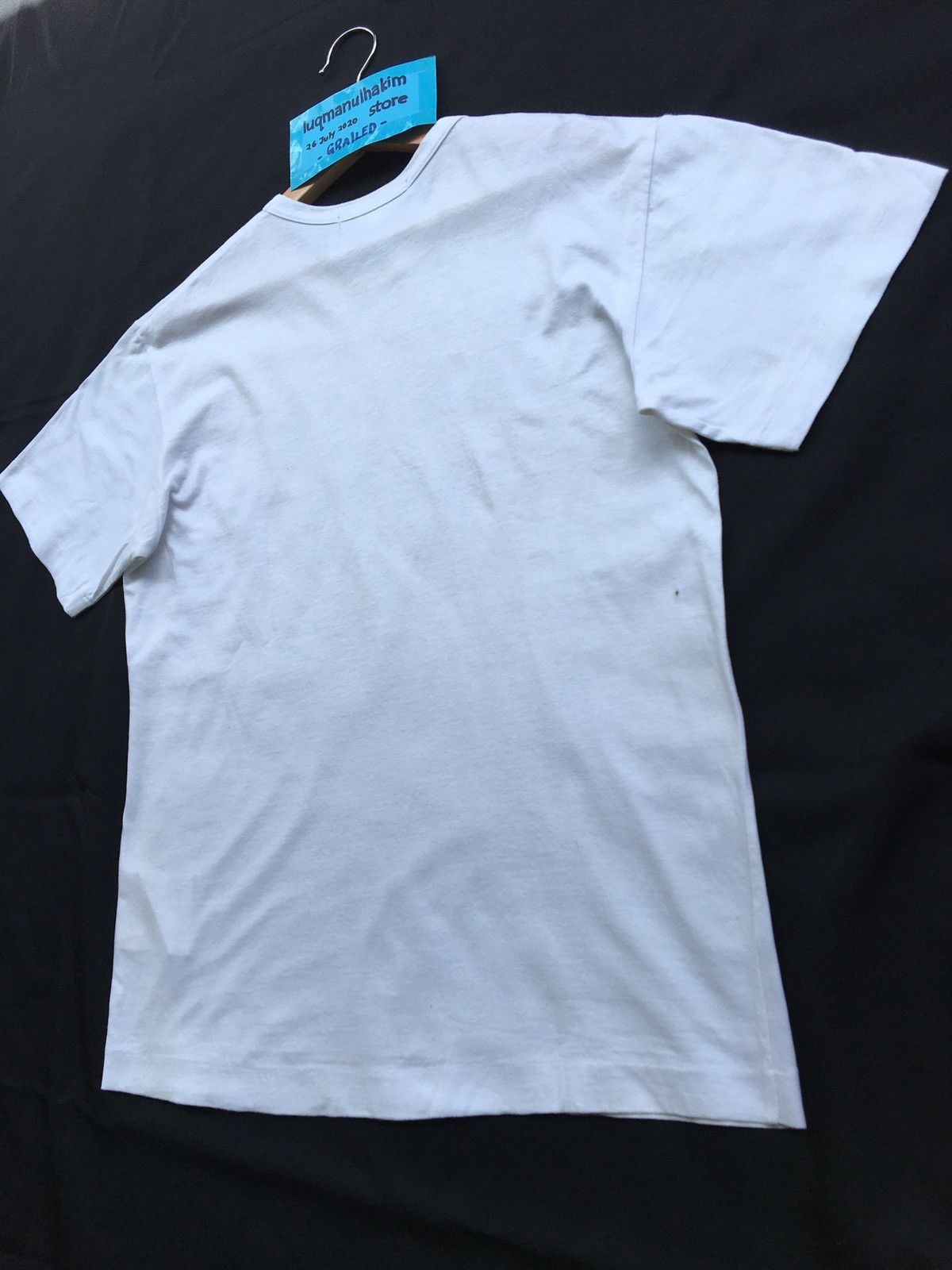 Comme des Garcons CDG Homme Deux ‘A Long Day Journey’ Tee White Size US M / EU 48-50 / 2 - 10 Thumbnail