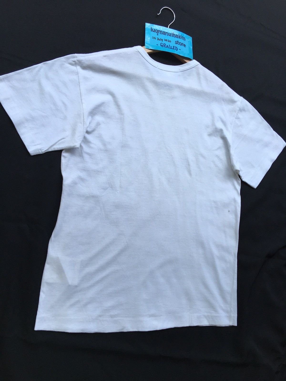 Comme des Garcons CDG Homme Deux ‘A Long Day Journey’ Tee White Size US M / EU 48-50 / 2 - 9 Thumbnail