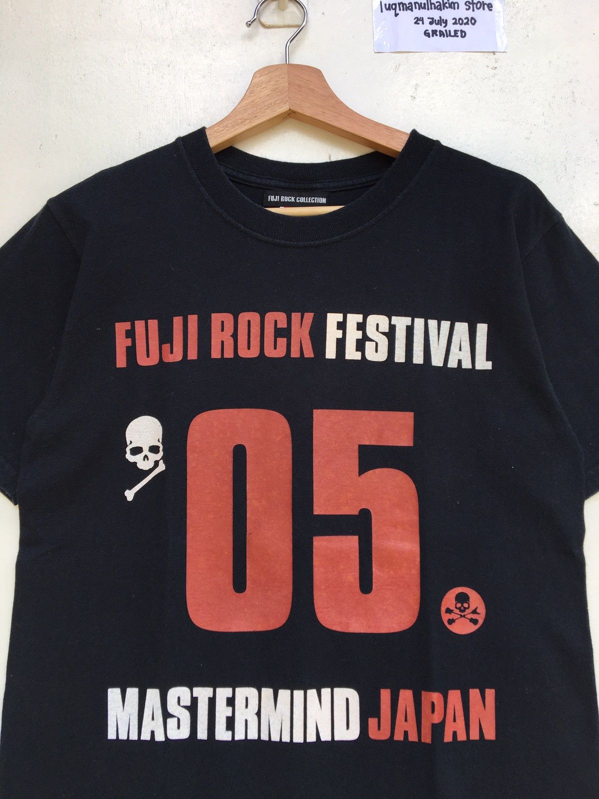 Mastermind Japan Mastermind Japan Fuji Rock Festival 2005 T-shirt Small Size US S / EU 44-46 / 1 - 5 Thumbnail