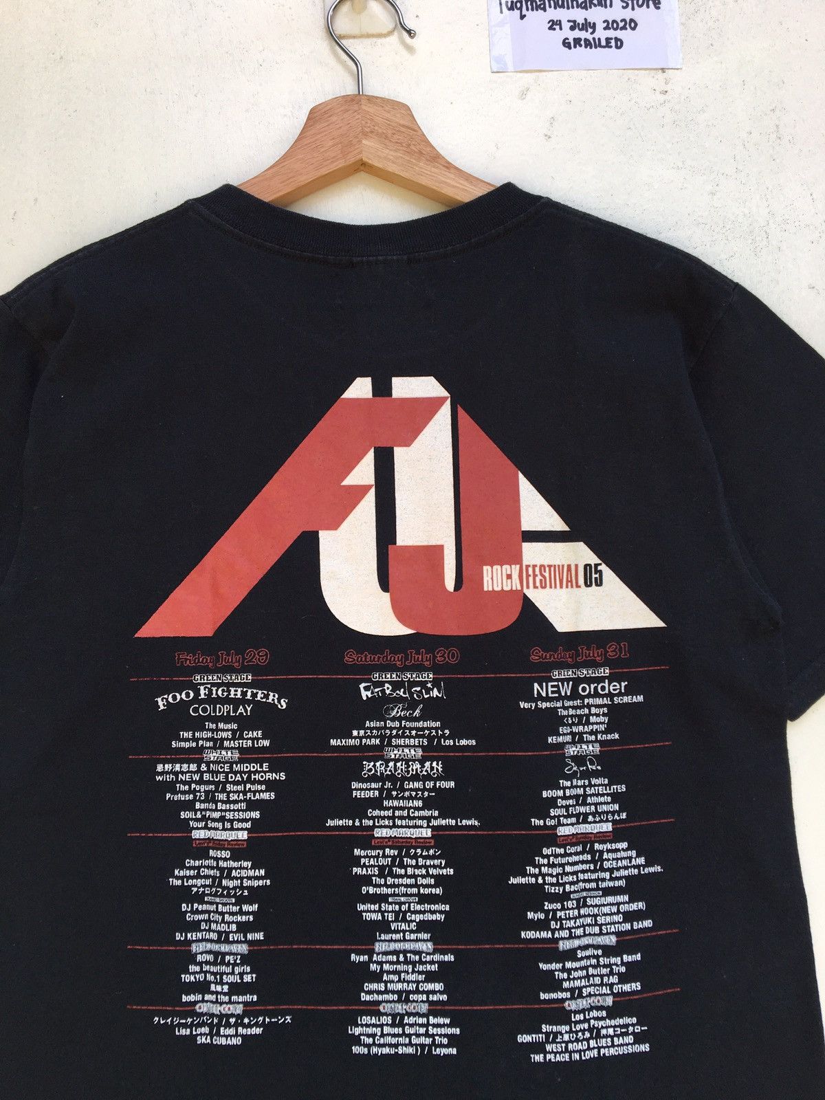 Mastermind Japan Mastermind Japan Fuji Rock Festival 2005 T-shirt Small Size US S / EU 44-46 / 1 - 14 Thumbnail