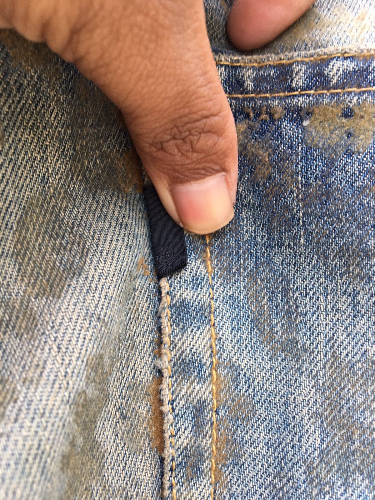 Undercover Rarest Undercover Distressed Denim /Jeans Size US 31 - 17 Thumbnail