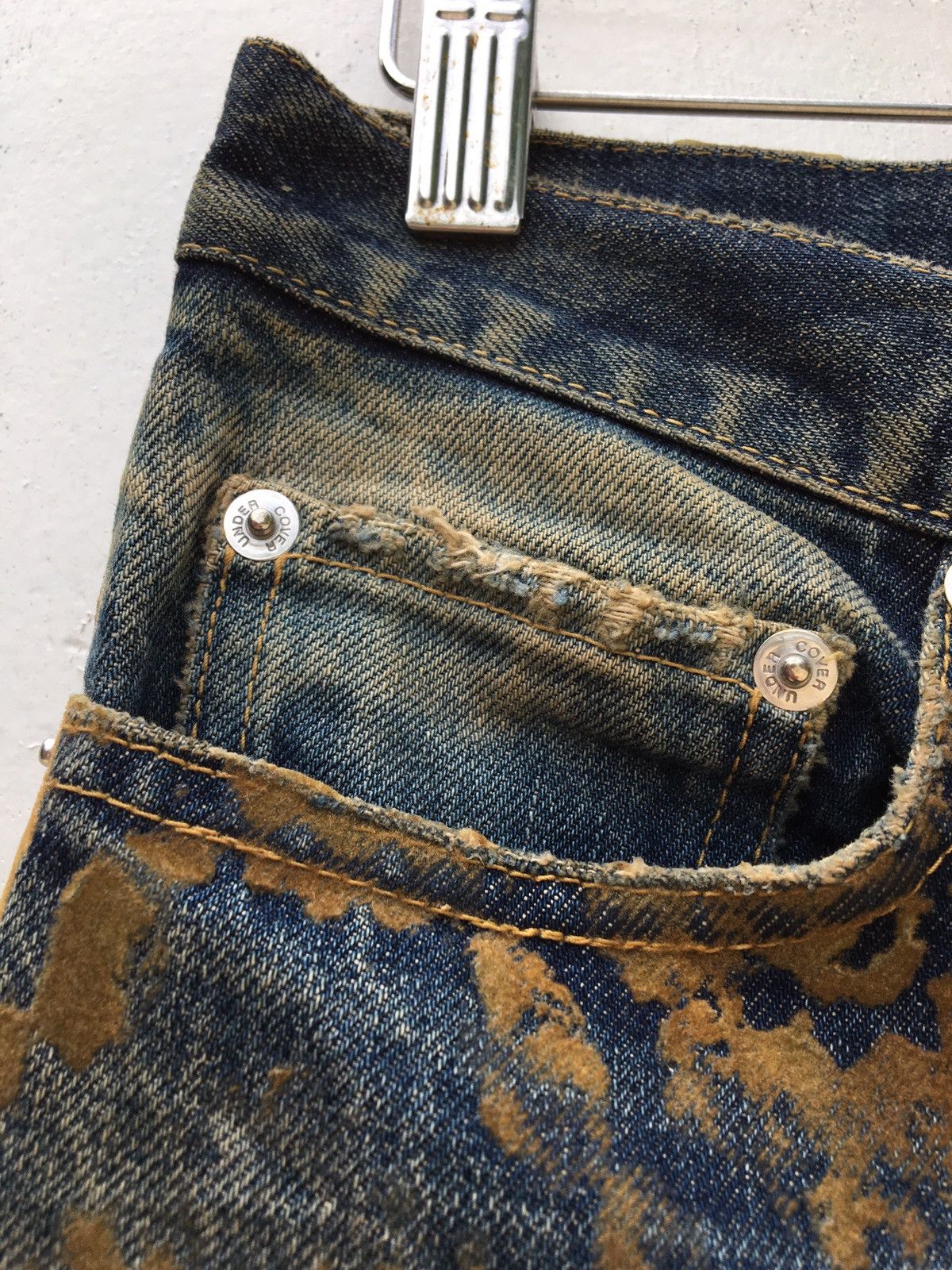 Undercover Rarest Undercover Distressed Denim /Jeans Size US 31 - 9 Thumbnail
