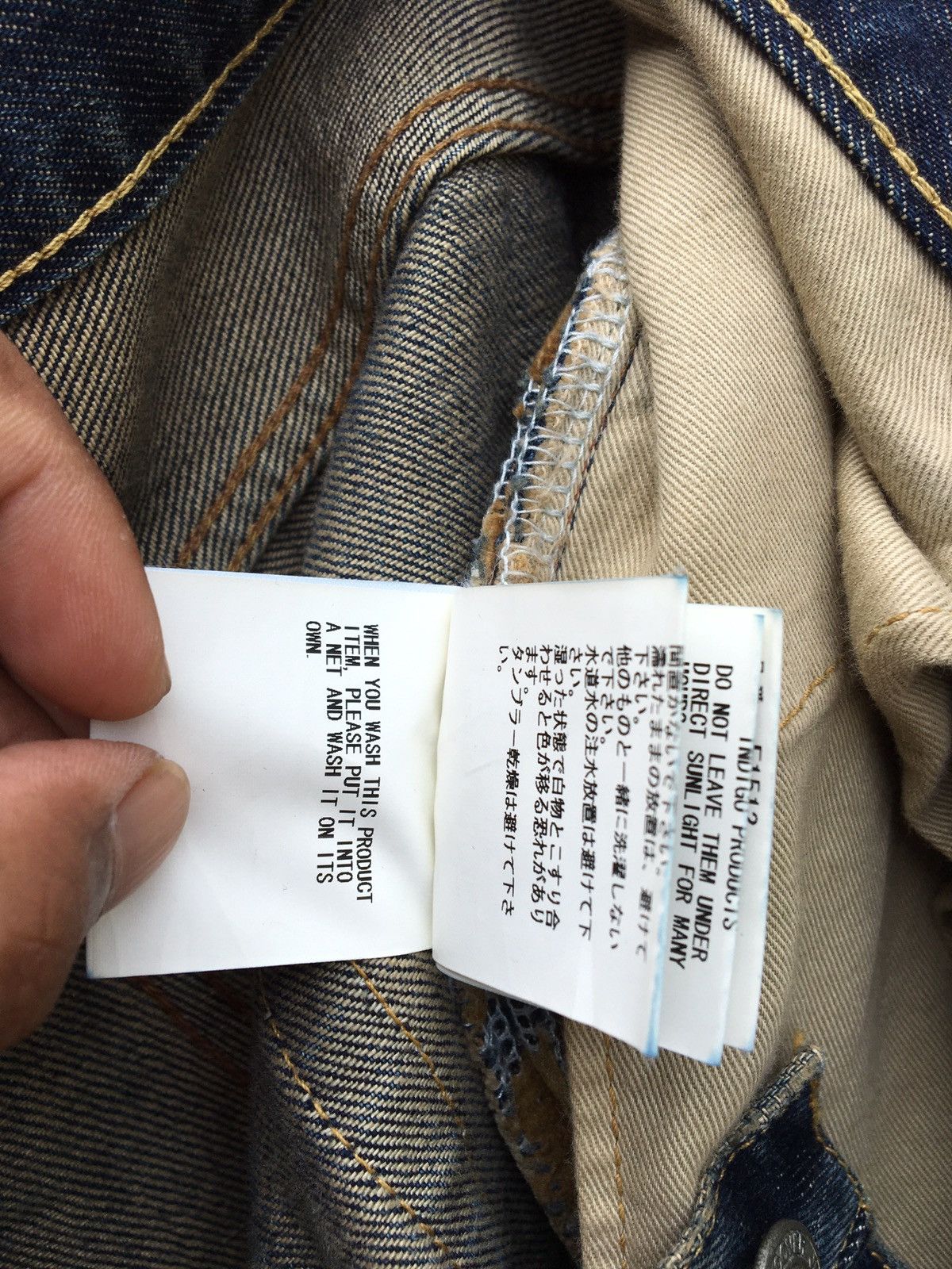 Undercover Rarest Undercover Distressed Denim /Jeans Size US 31 - 23 Thumbnail