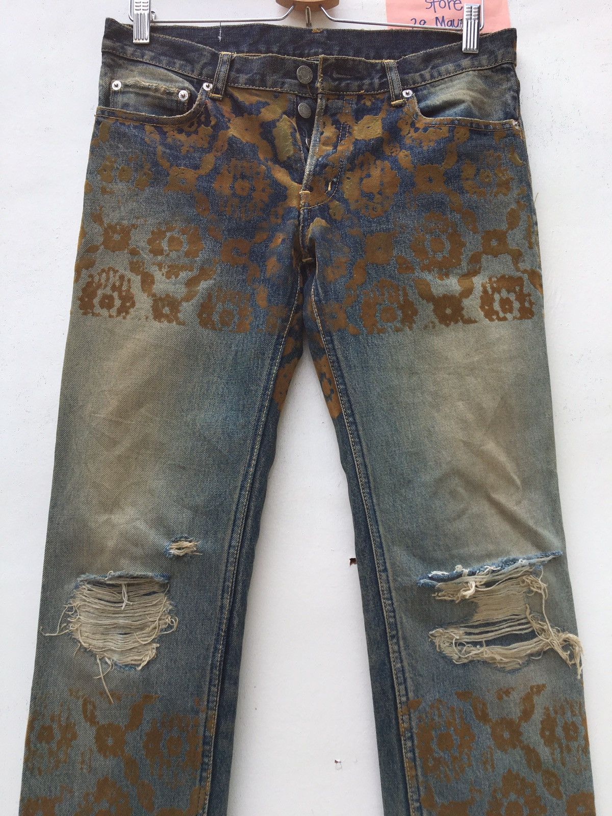 Undercover Rarest Undercover Distressed Denim /Jeans Size US 31 - 6 Thumbnail