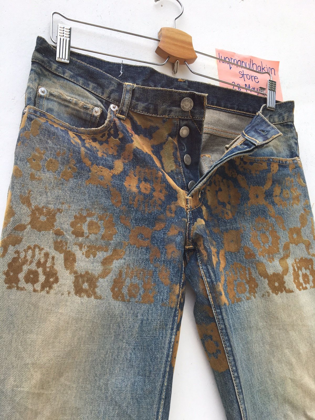 Undercover Rarest Undercover Distressed Denim /Jeans Size US 31 - 7 Thumbnail