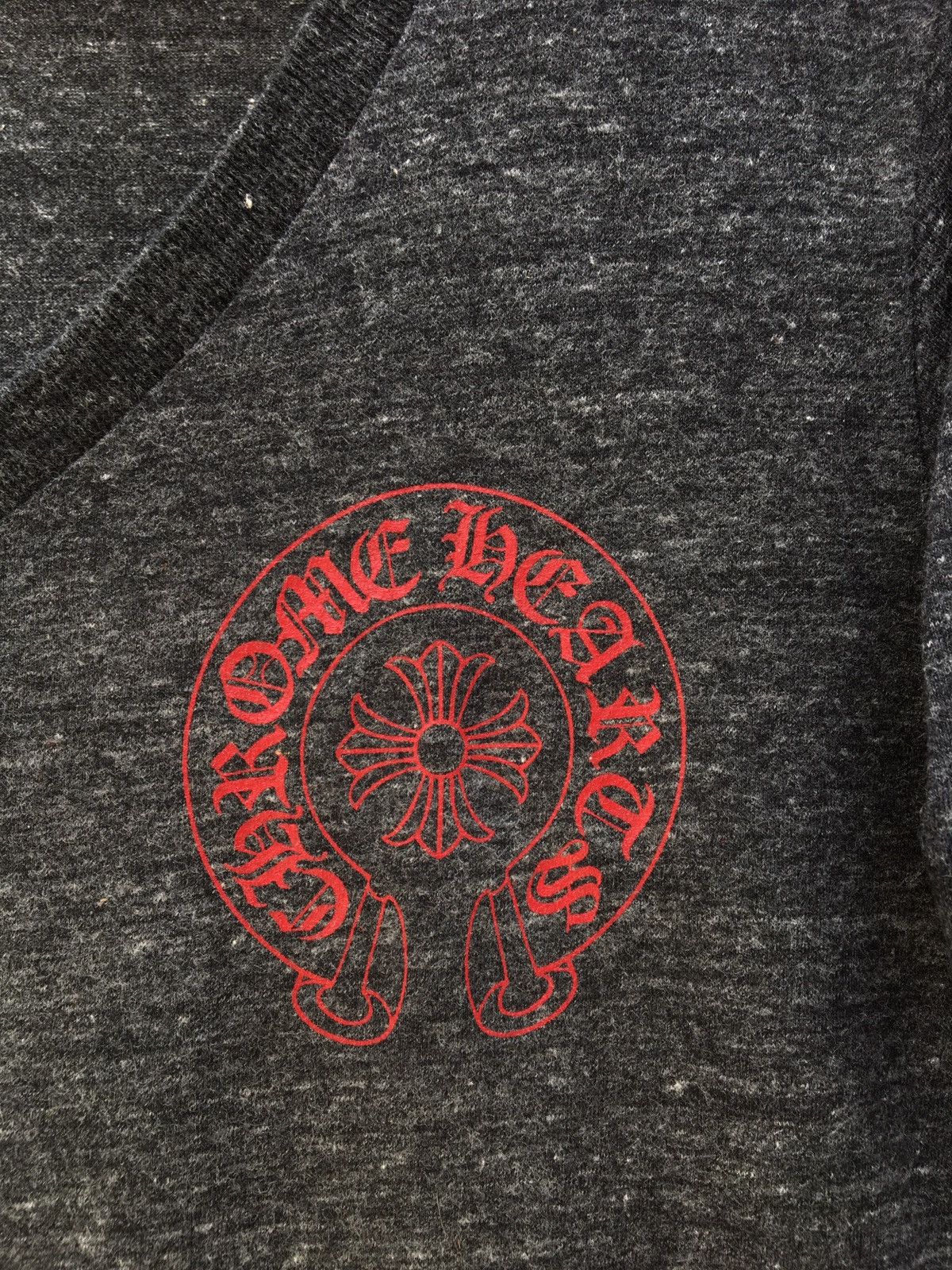 Chrome Hearts CHROME HEARTS MADE IN USA V NECK RED LOGOS T-SHIRTS Size US S / EU 44-46 / 1 - 9 Thumbnail