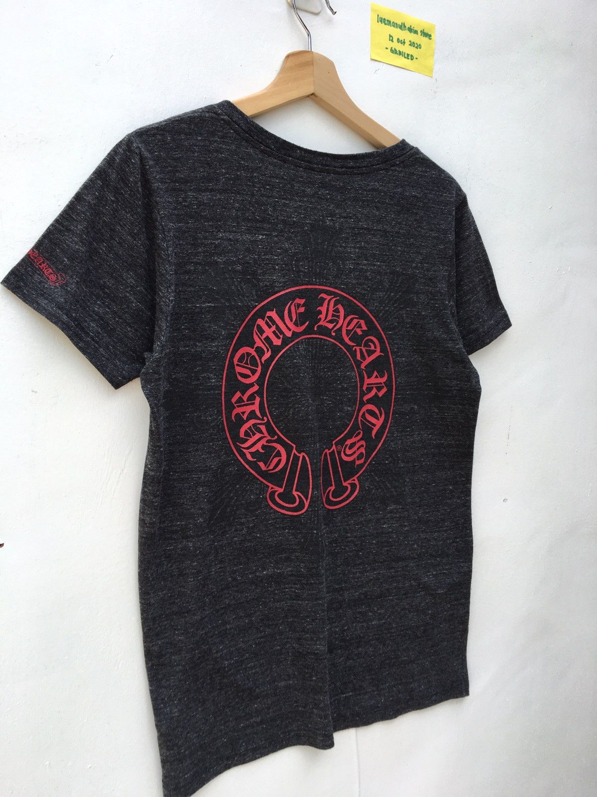 Chrome Hearts CHROME HEARTS MADE IN USA V NECK RED LOGOS T-SHIRTS Size US S / EU 44-46 / 1 - 3 Thumbnail