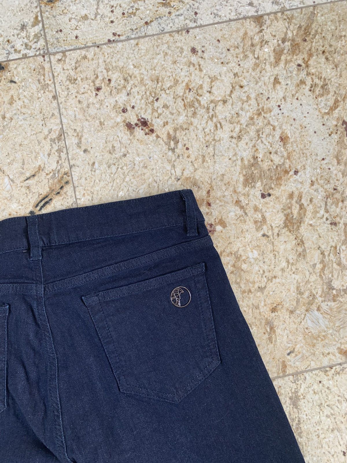 Versace Dark Blue Denim With Stamp Size US 30 / EU 46 - 12 Thumbnail