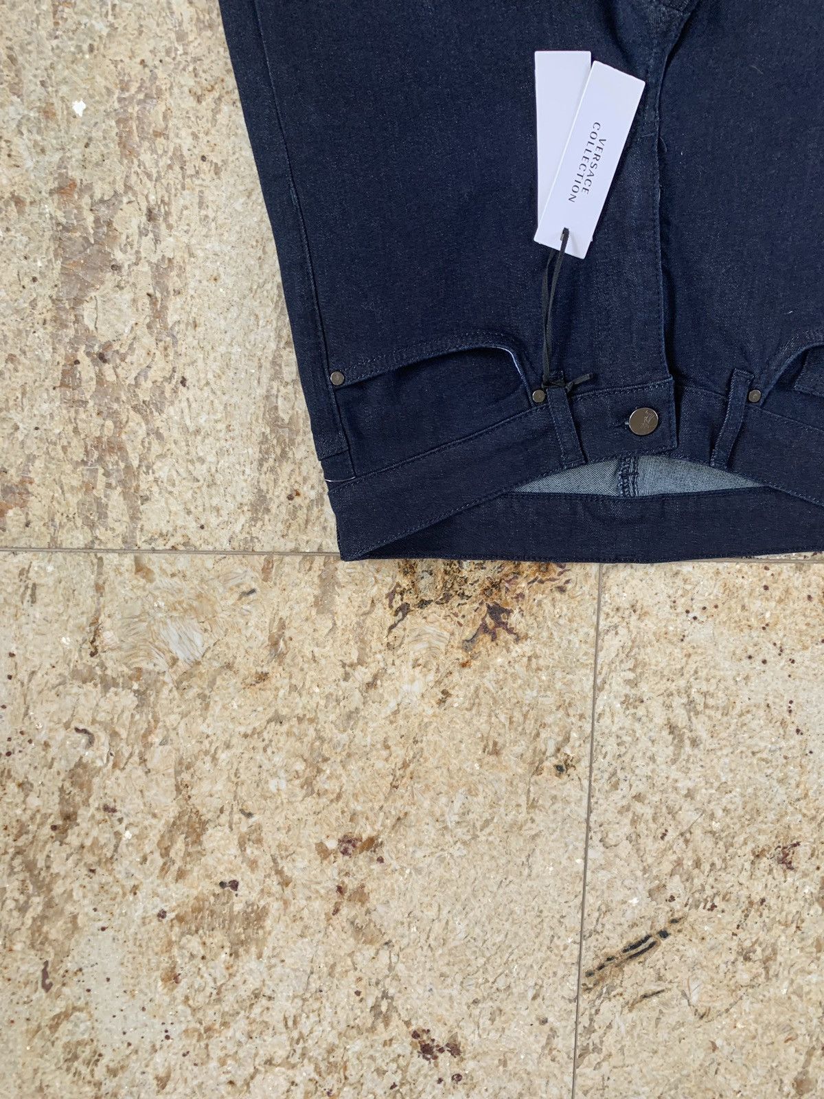 Versace Dark Blue Denim With Stamp Size US 30 / EU 46 - 5 Thumbnail