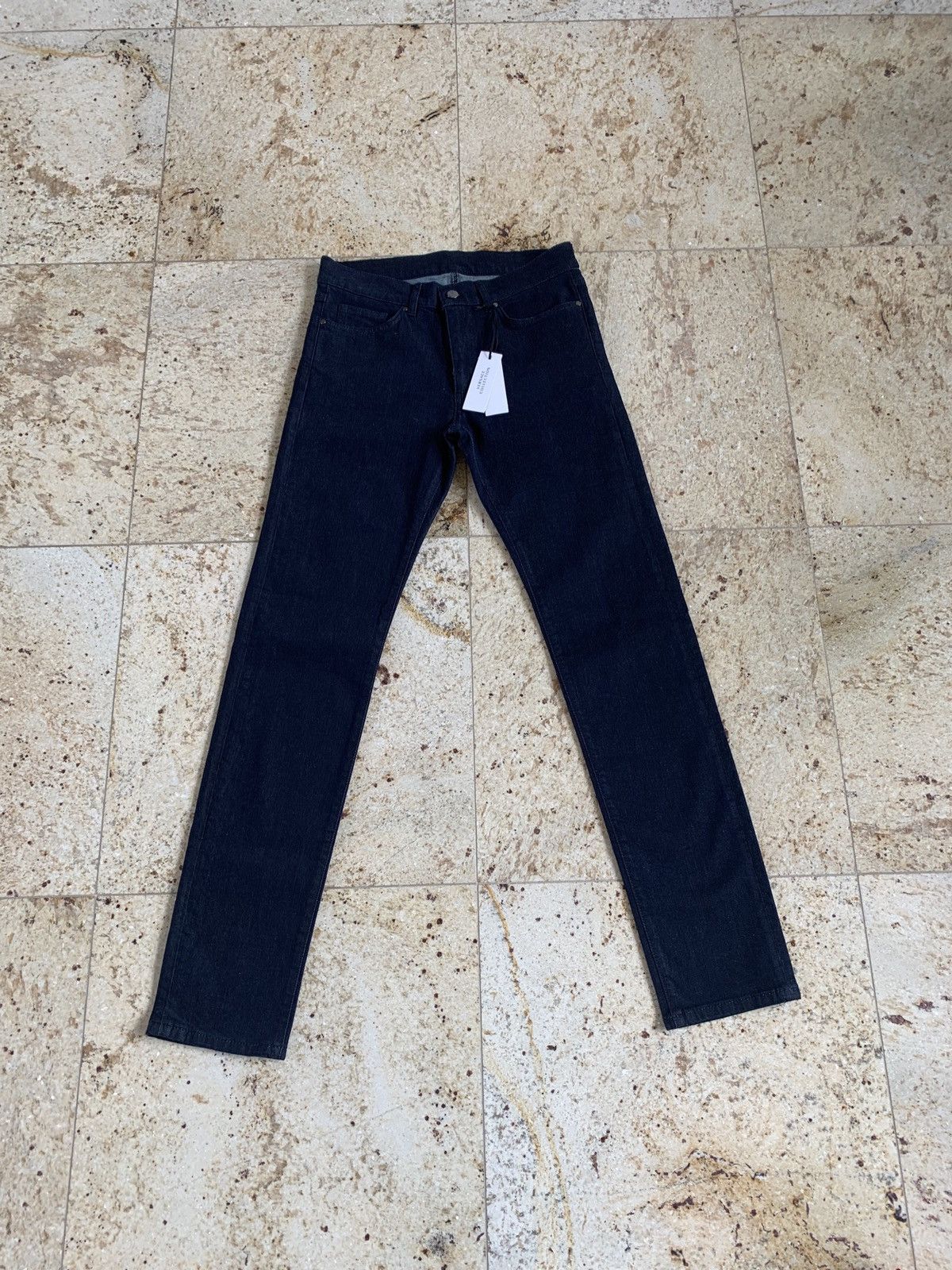 Versace Dark Blue Denim With Stamp Size US 30 / EU 46 - 2 Thumbnail
