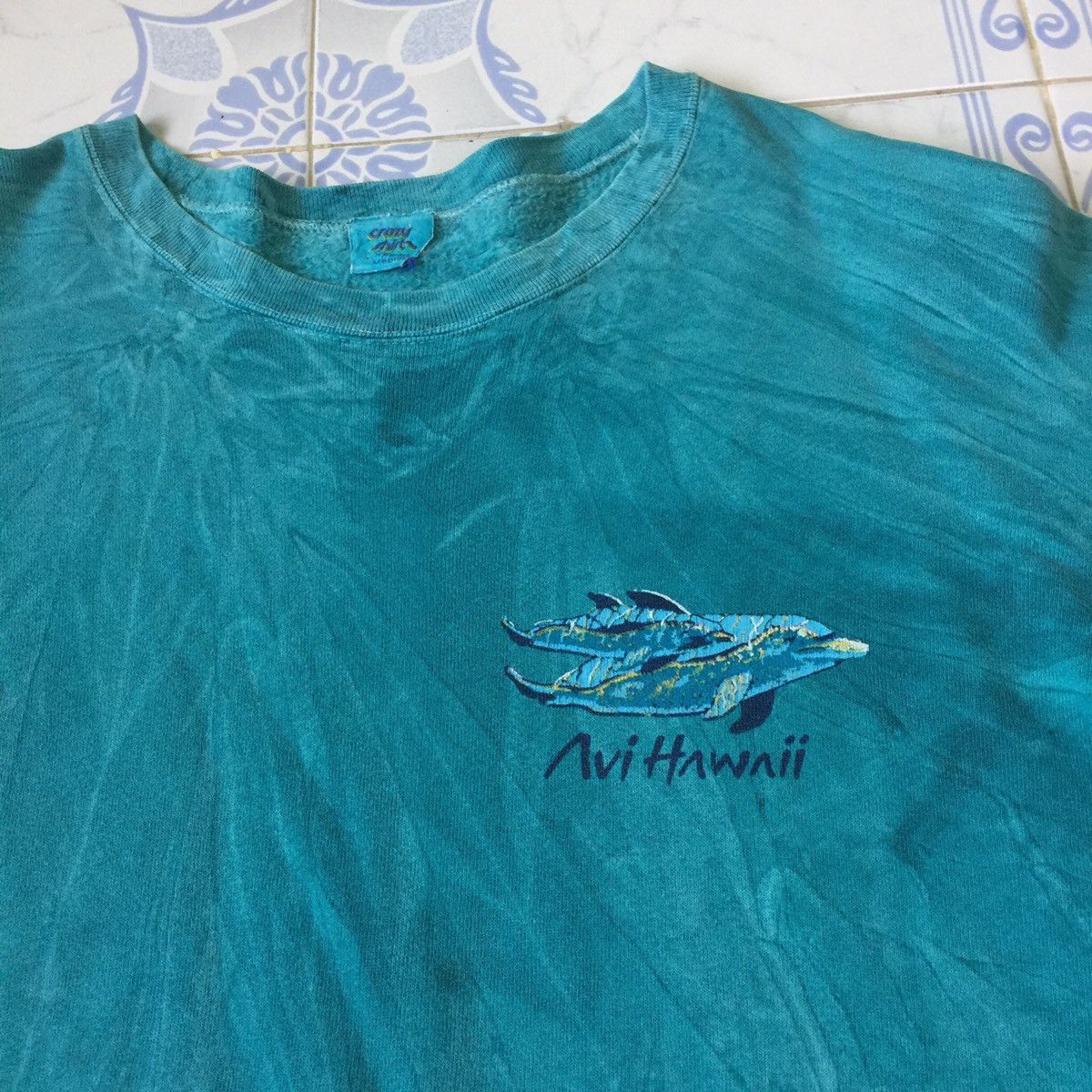 Other Vintage CRAZY SHIRT Sweatshirt Medium Maui Whale Hawaii Usa Size US M / EU 48-50 / 2 - 3 Thumbnail