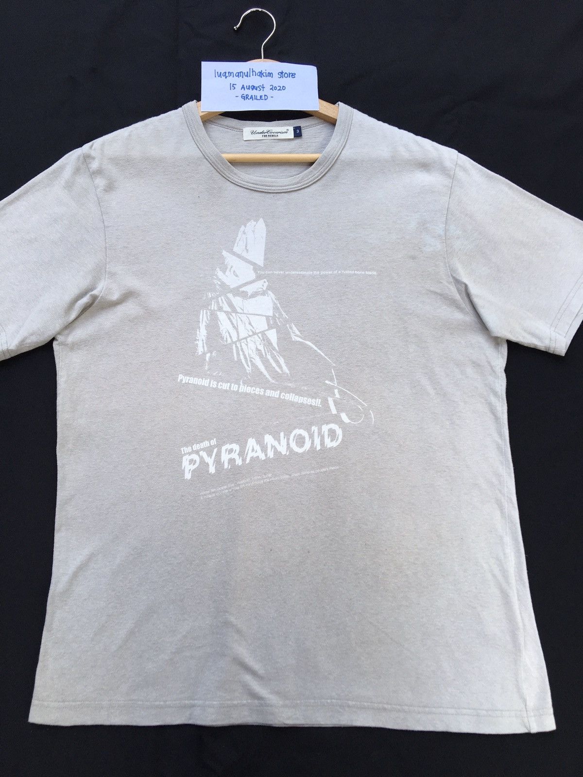 Undercover Undercover Jun Takahashi Death Of Pyranoid Tee Size US L / EU 52-54 / 3 - 4 Thumbnail