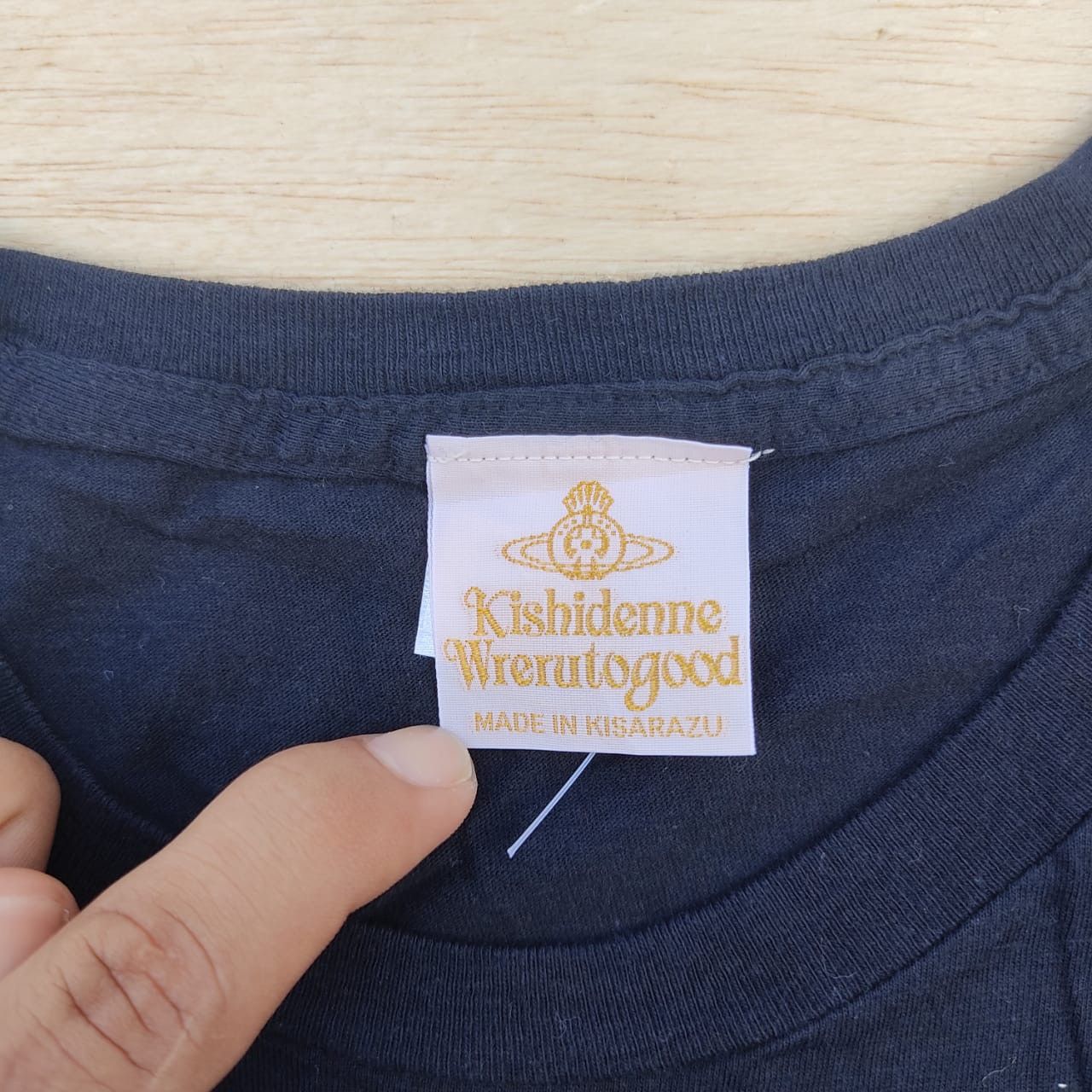 Japanese Brand × Vintage vintage tee Kishidan Wretugood C7 Size US L / EU 52-54 / 3 - 3 Thumbnail