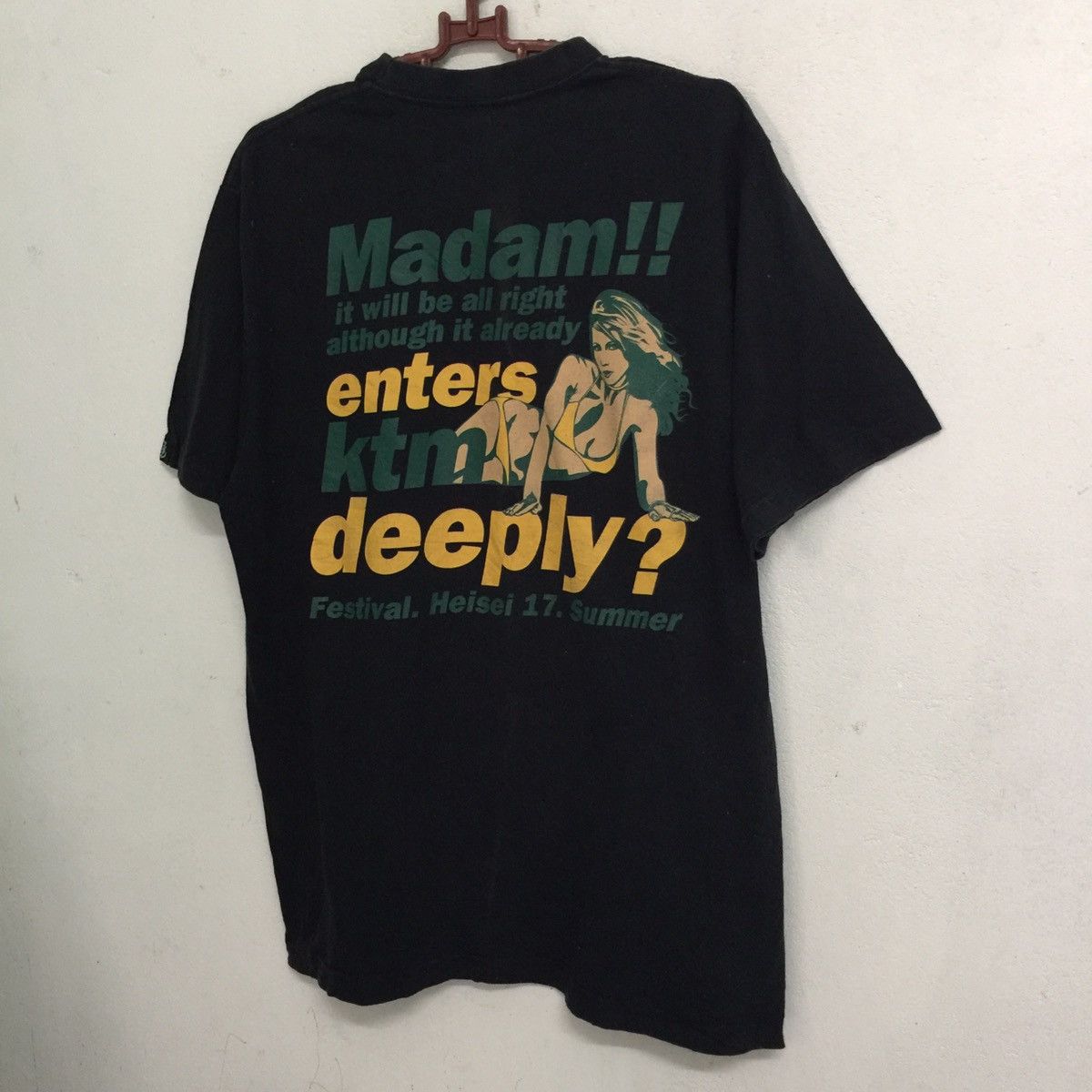 Japanese Brand RARE!! KTM adam T-shirt Size US L / EU 52-54 / 3 - 7 Thumbnail