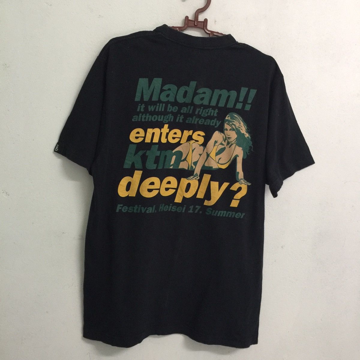Japanese Brand RARE!! KTM adam T-shirt Size US L / EU 52-54 / 3 - 8 Thumbnail