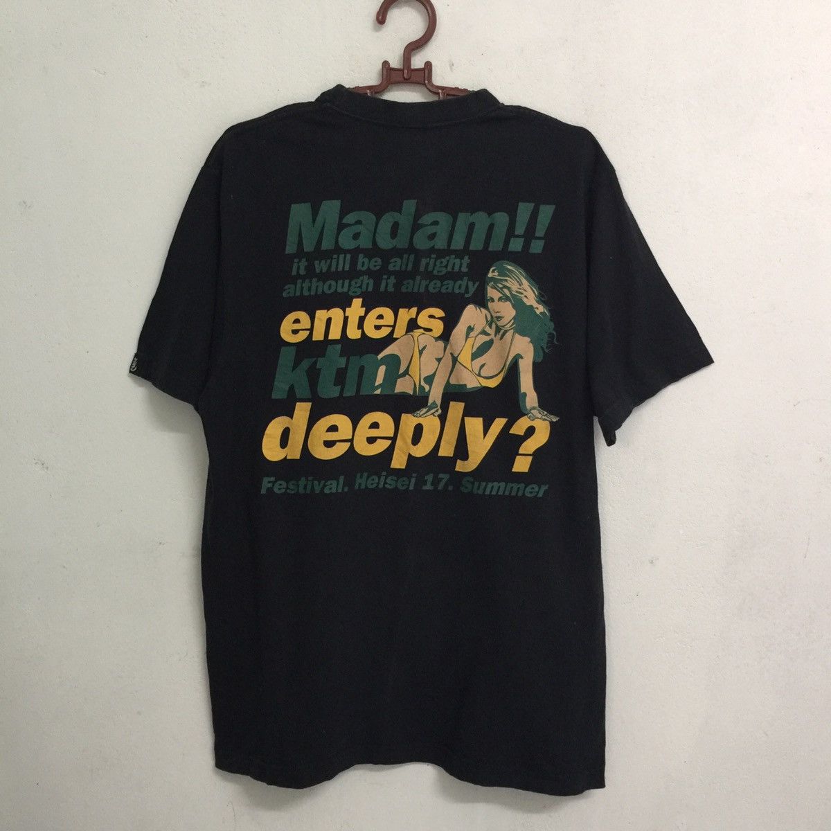 Japanese Brand RARE!! KTM adam T-shirt Size US L / EU 52-54 / 3 - 1 Thumbnail